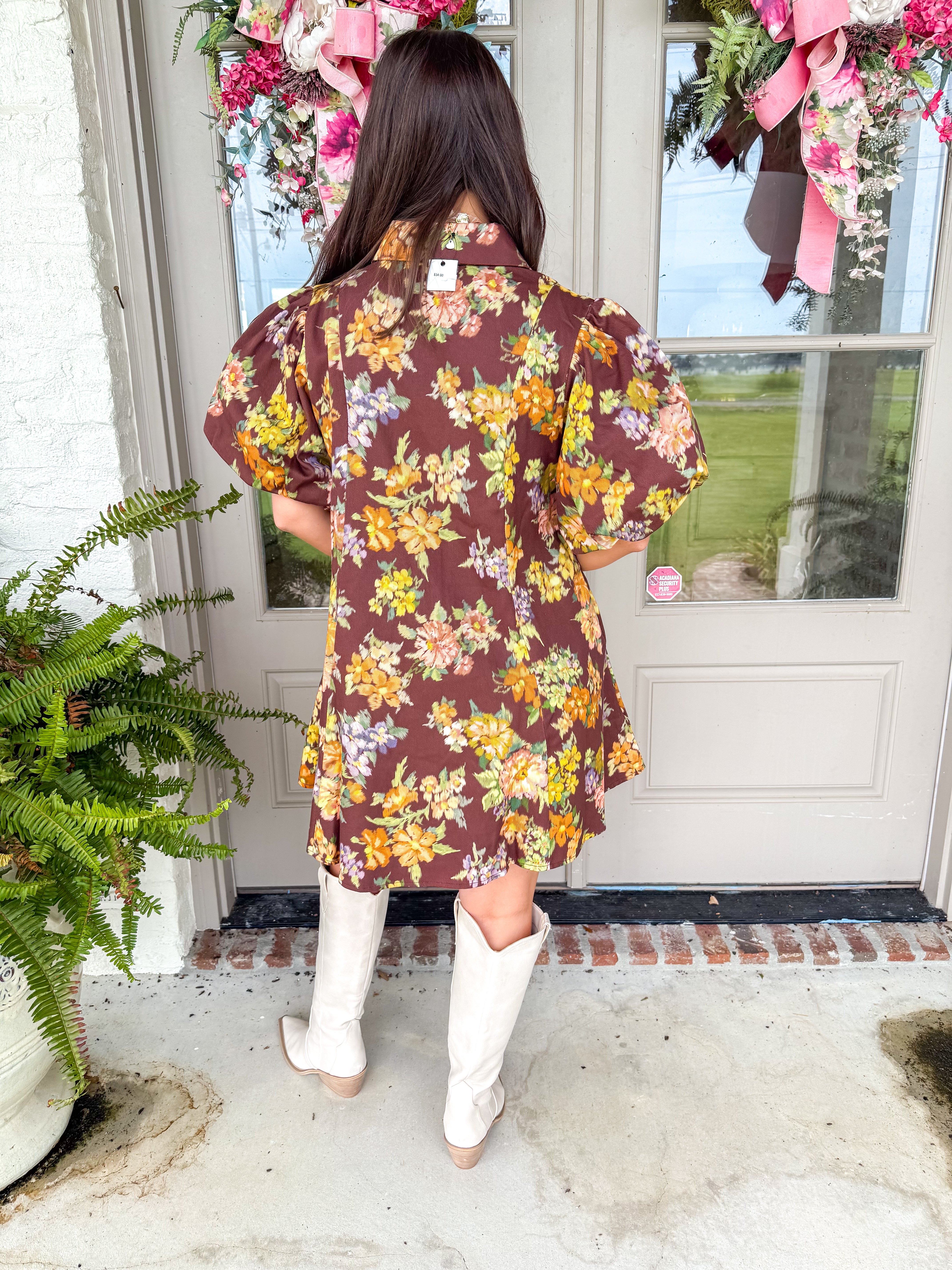 The Plum Poppy Denim Mini