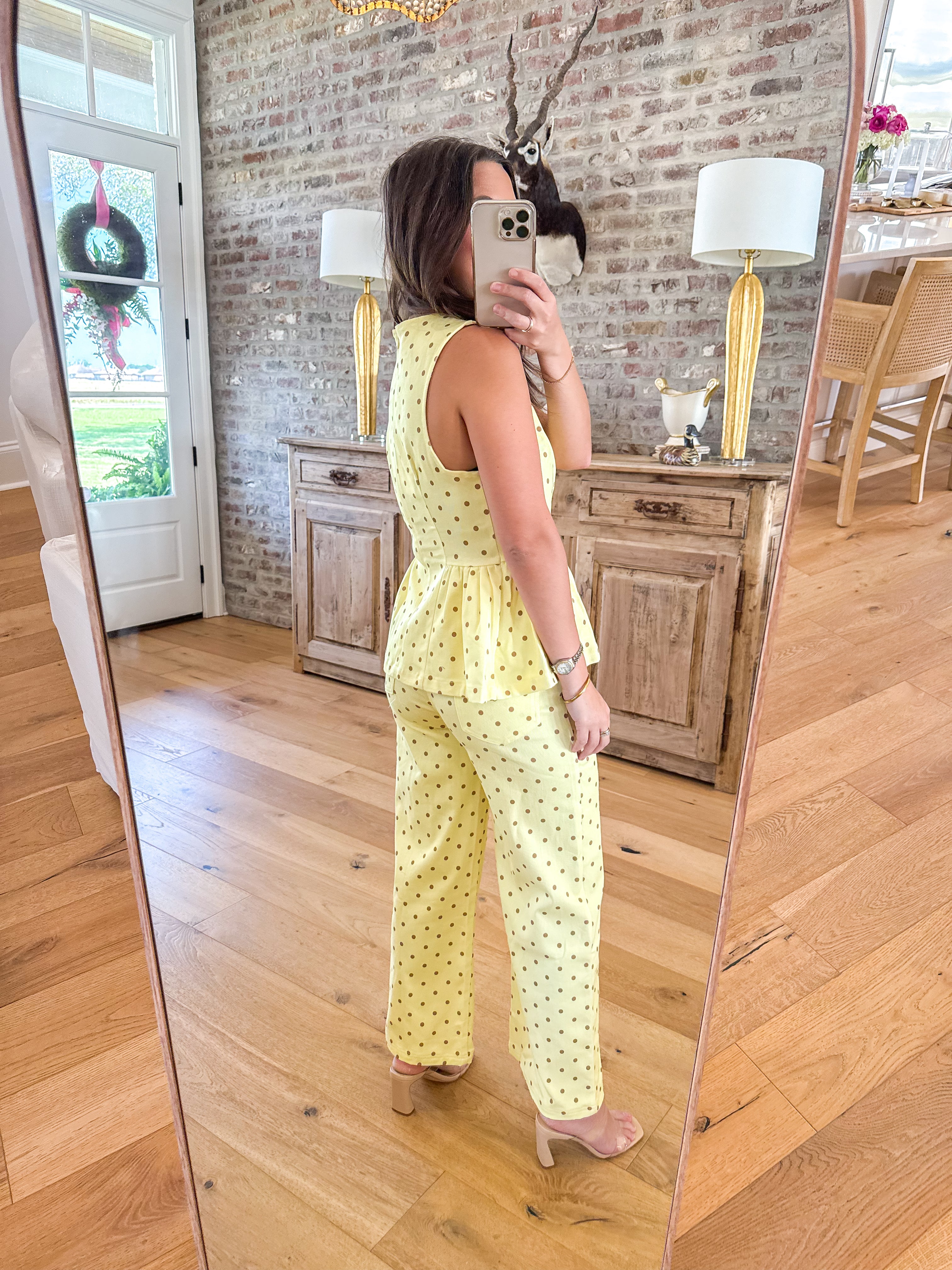 Sunshine Dot Straight Leg Jeans