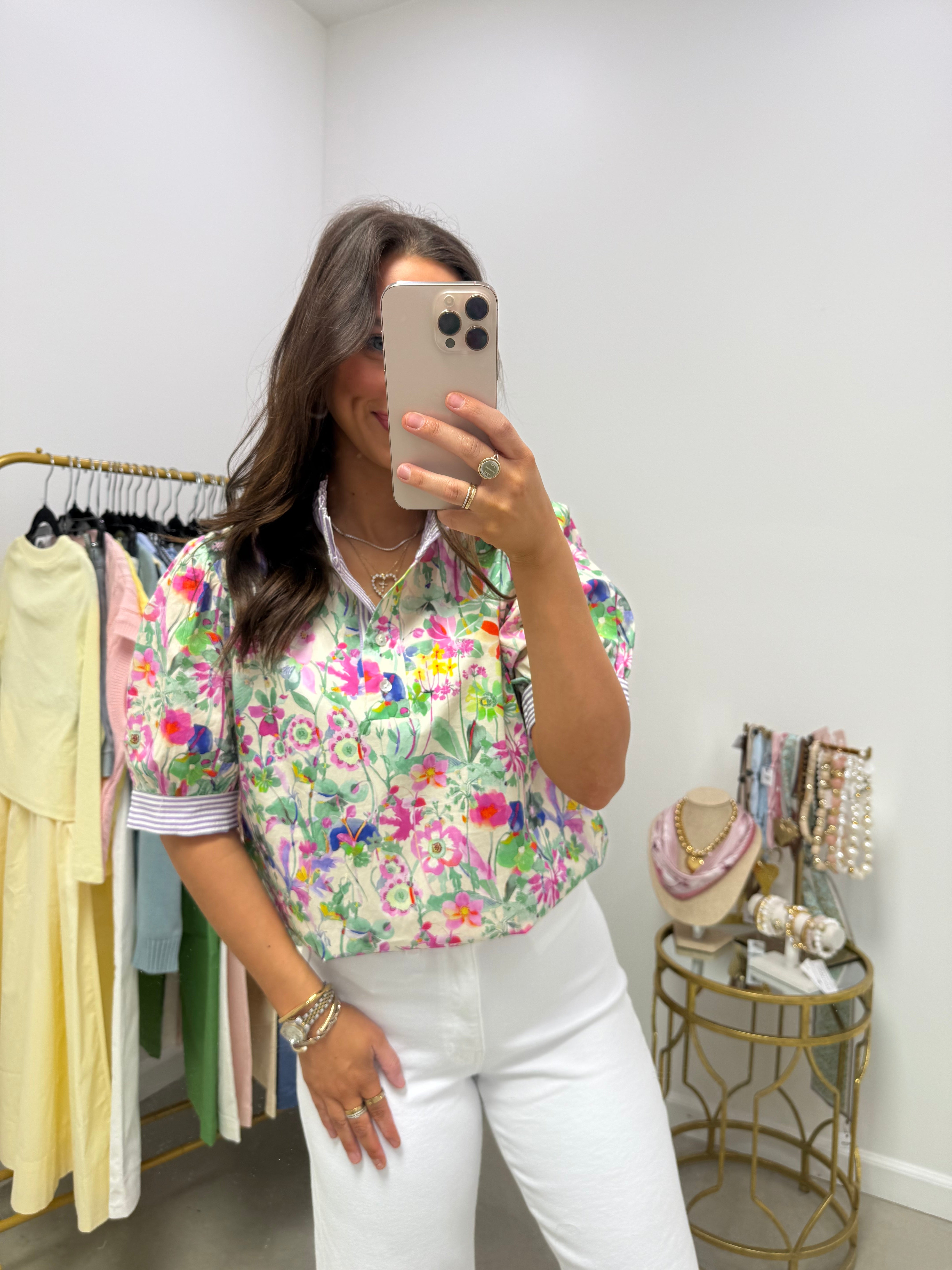 Flirt & Flow Lavender Top