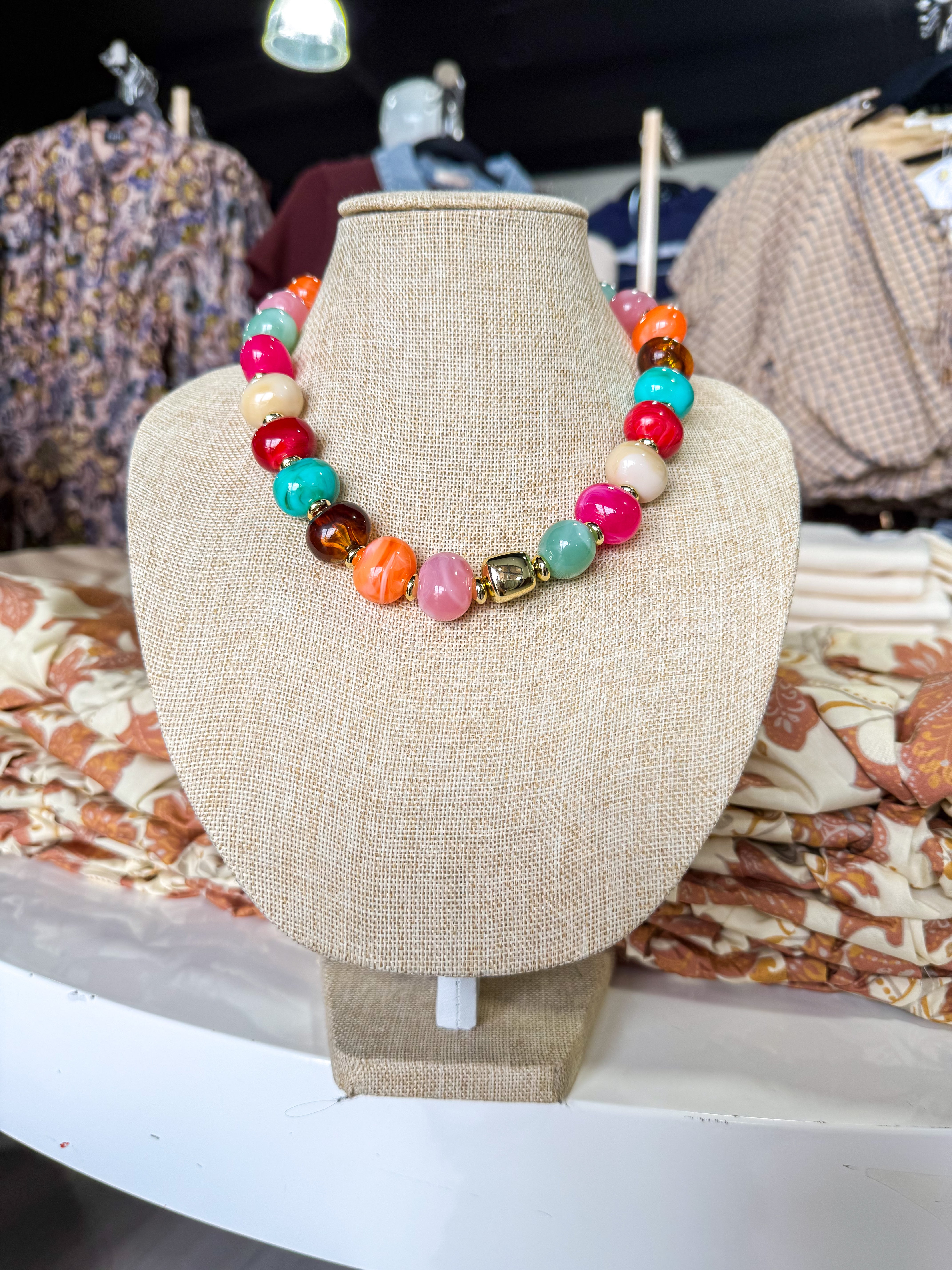 Colorful Beaded Necklace