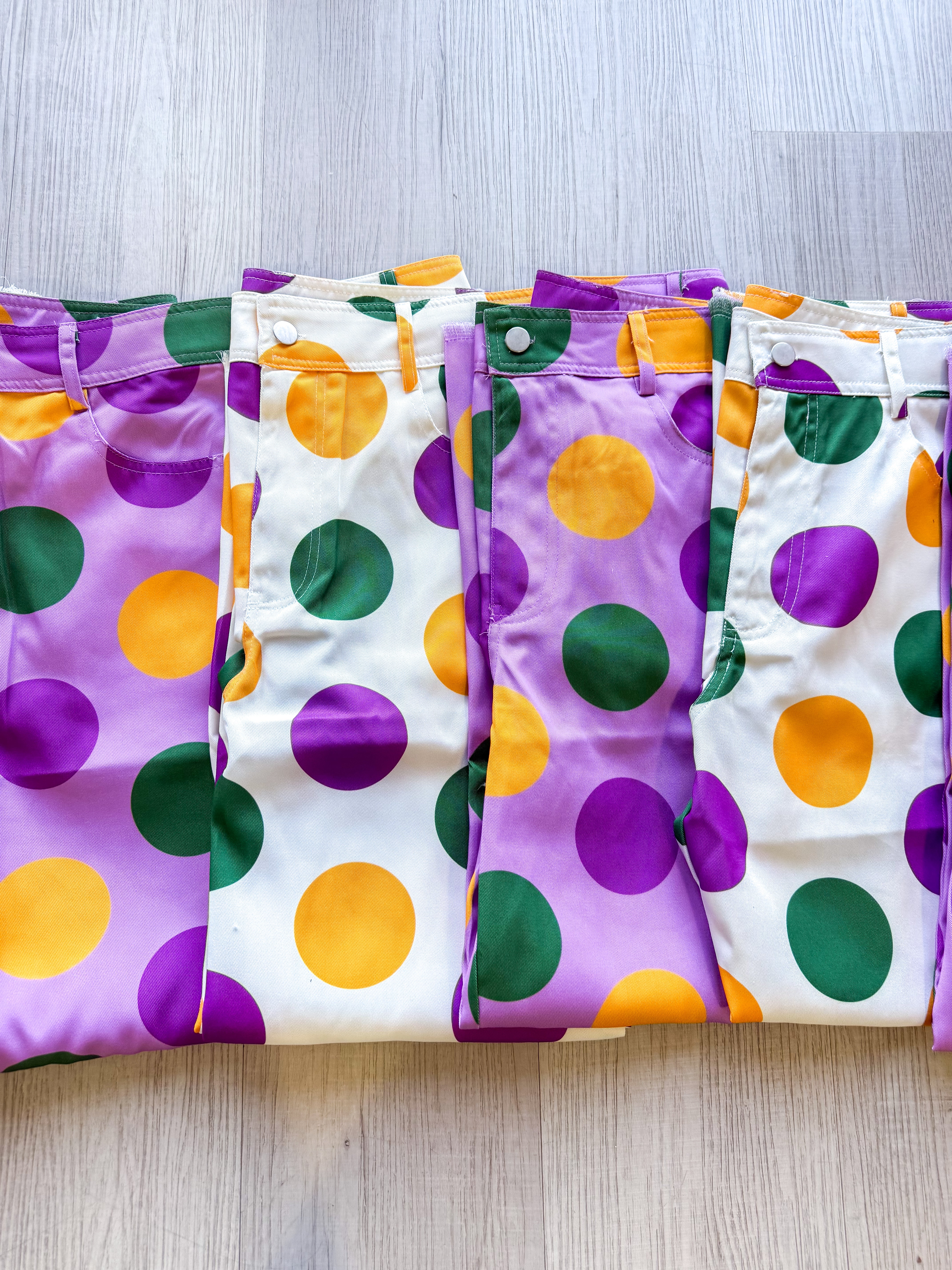 Purple Polka Dot MG pants