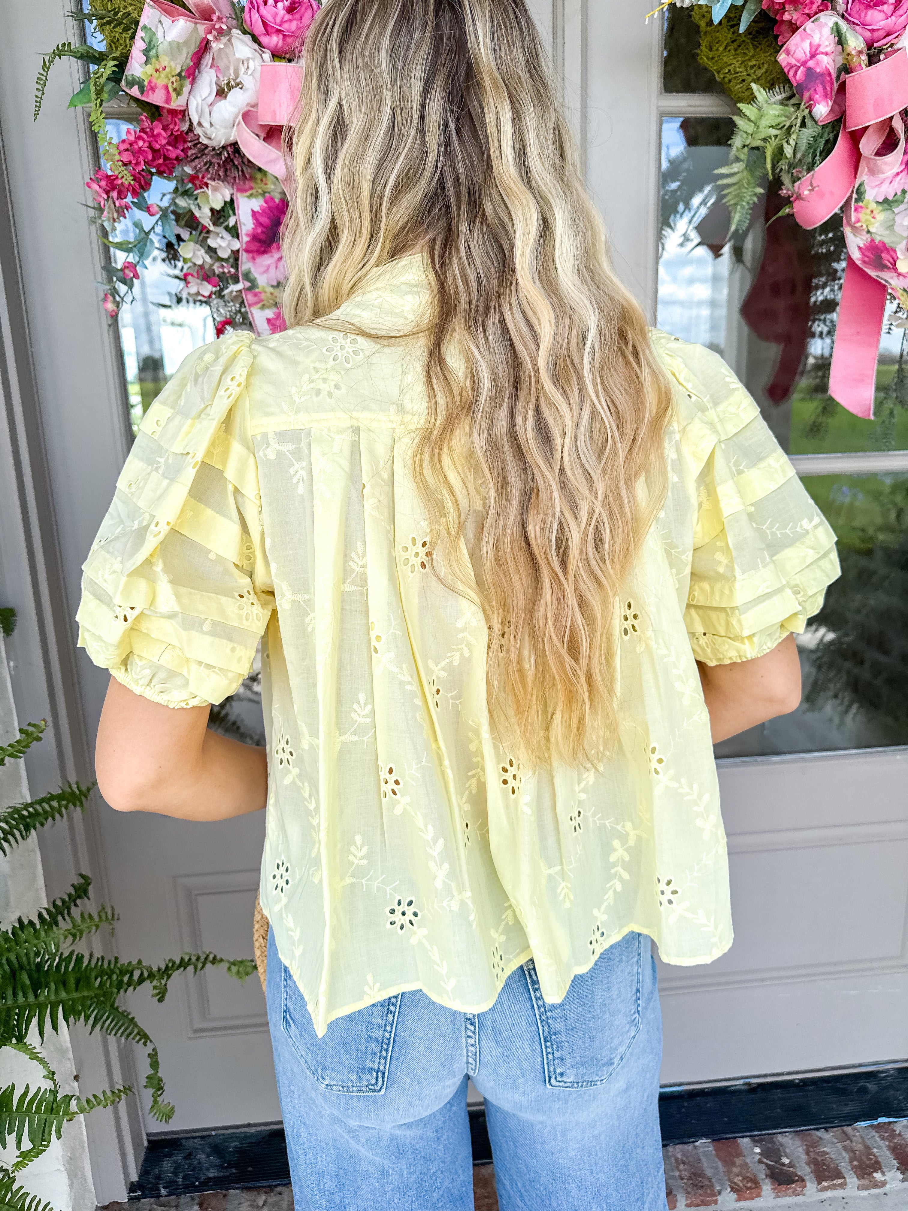 Tilly Bubble Butter Blouse