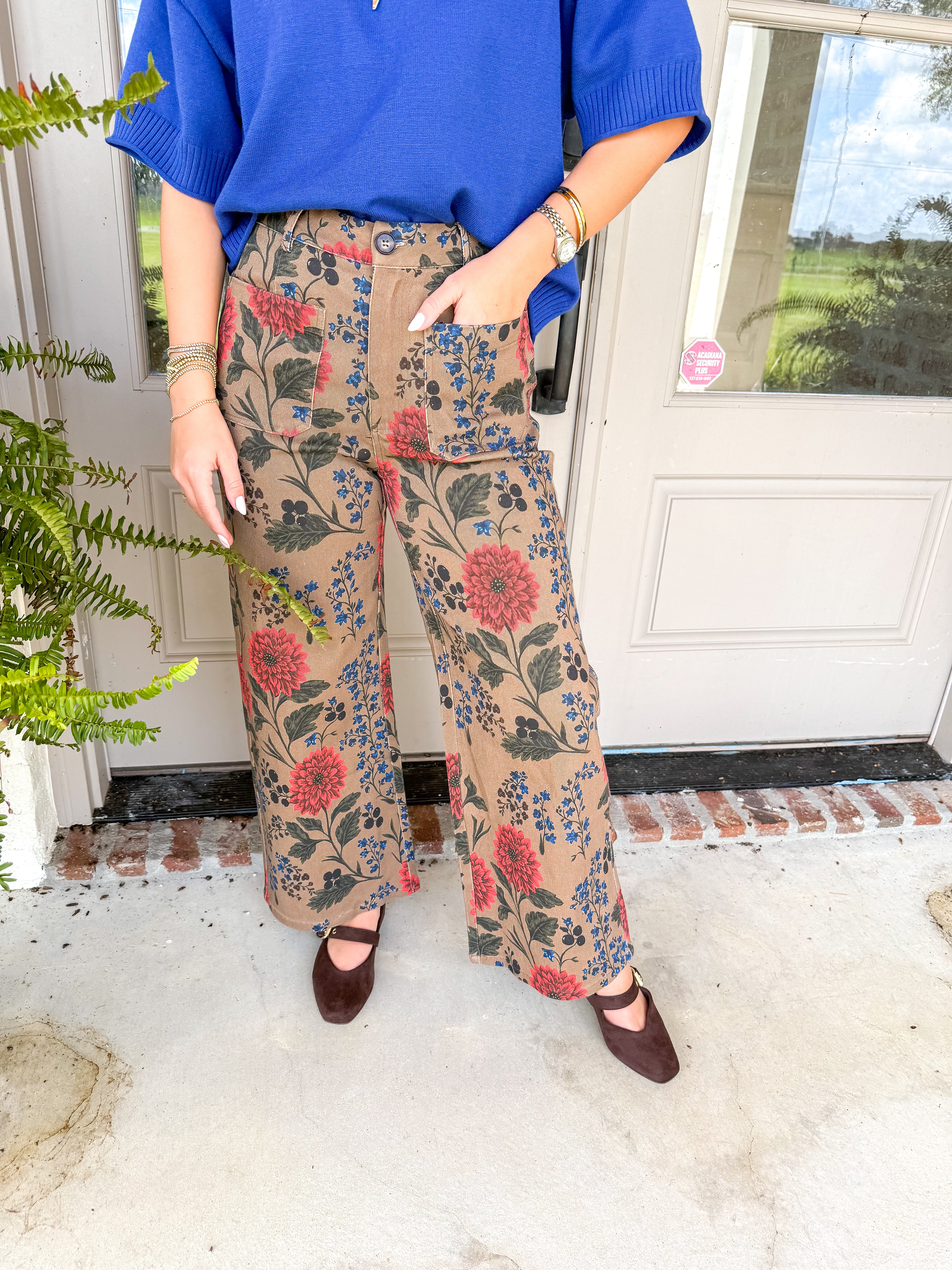 Blossom & Breeze Wide Leg Pants