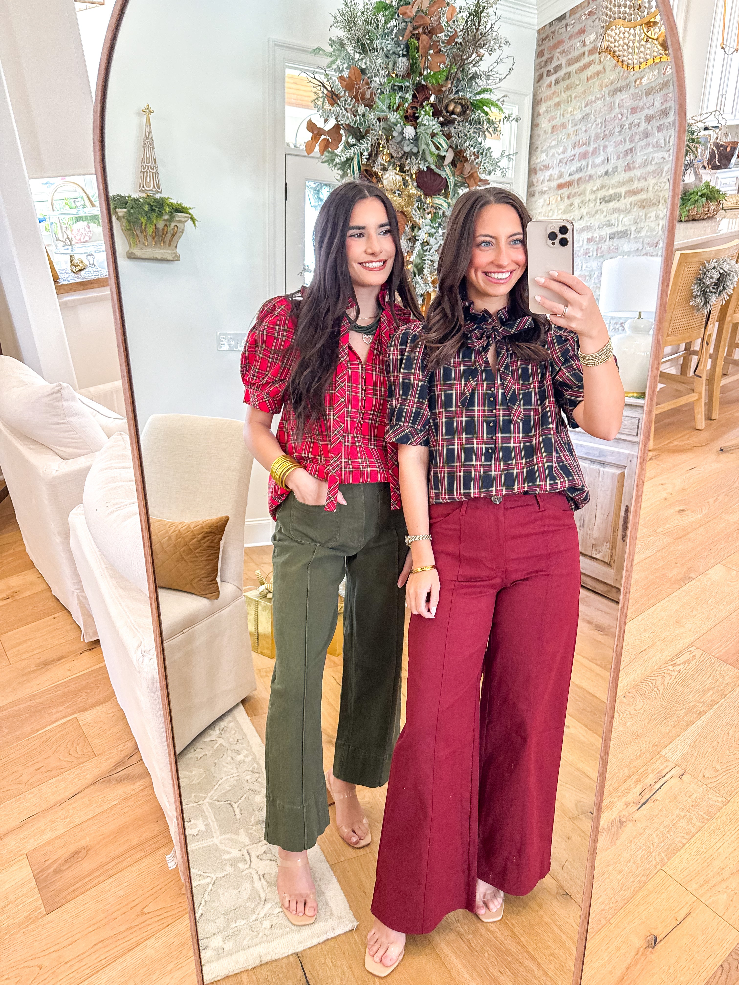 The Hazel Wide-Leg Pants Olive