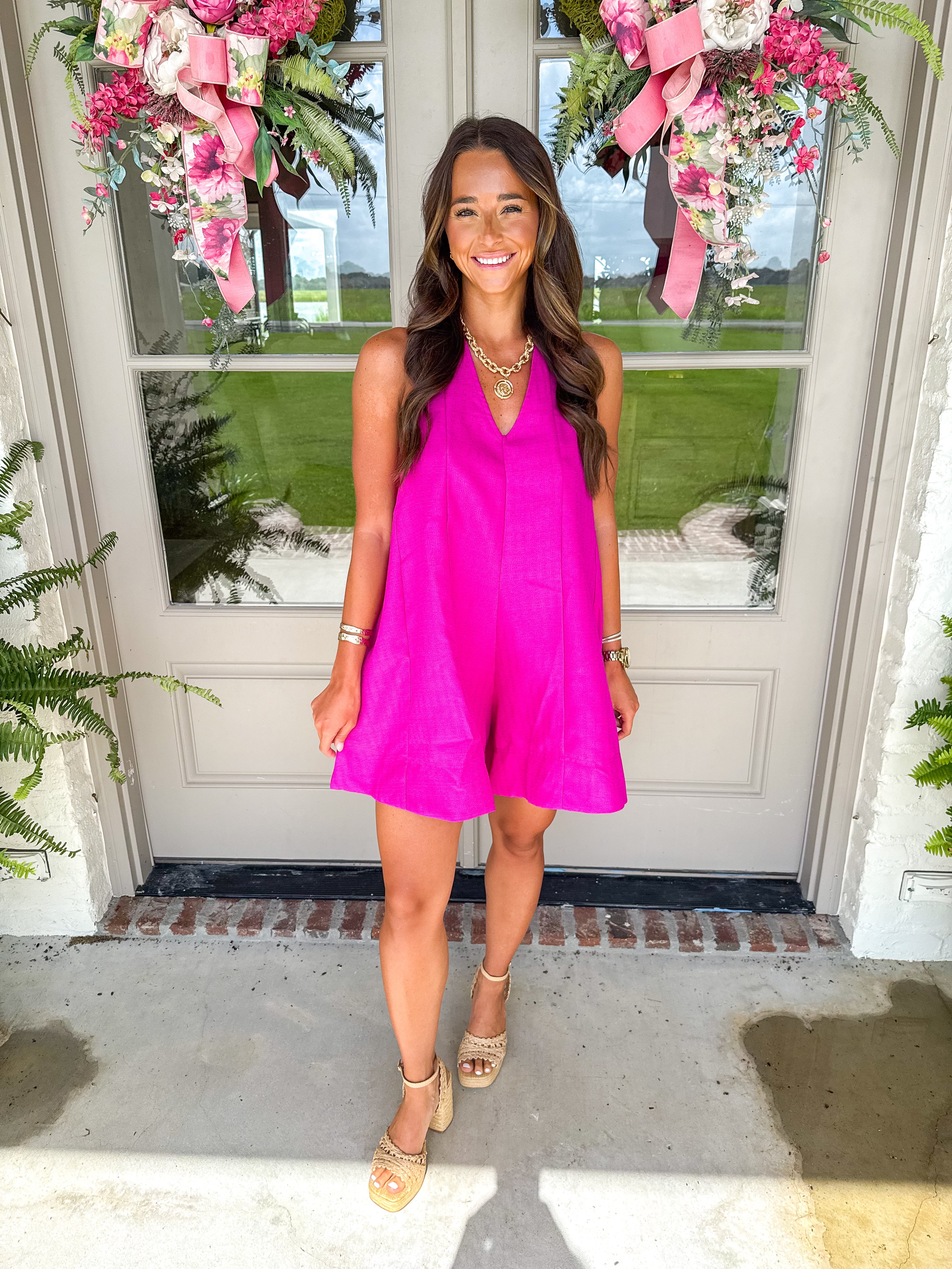 Pink Punch Romper