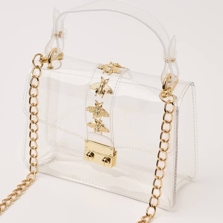 The Kathryn Bee Clear Stadium Crossbody