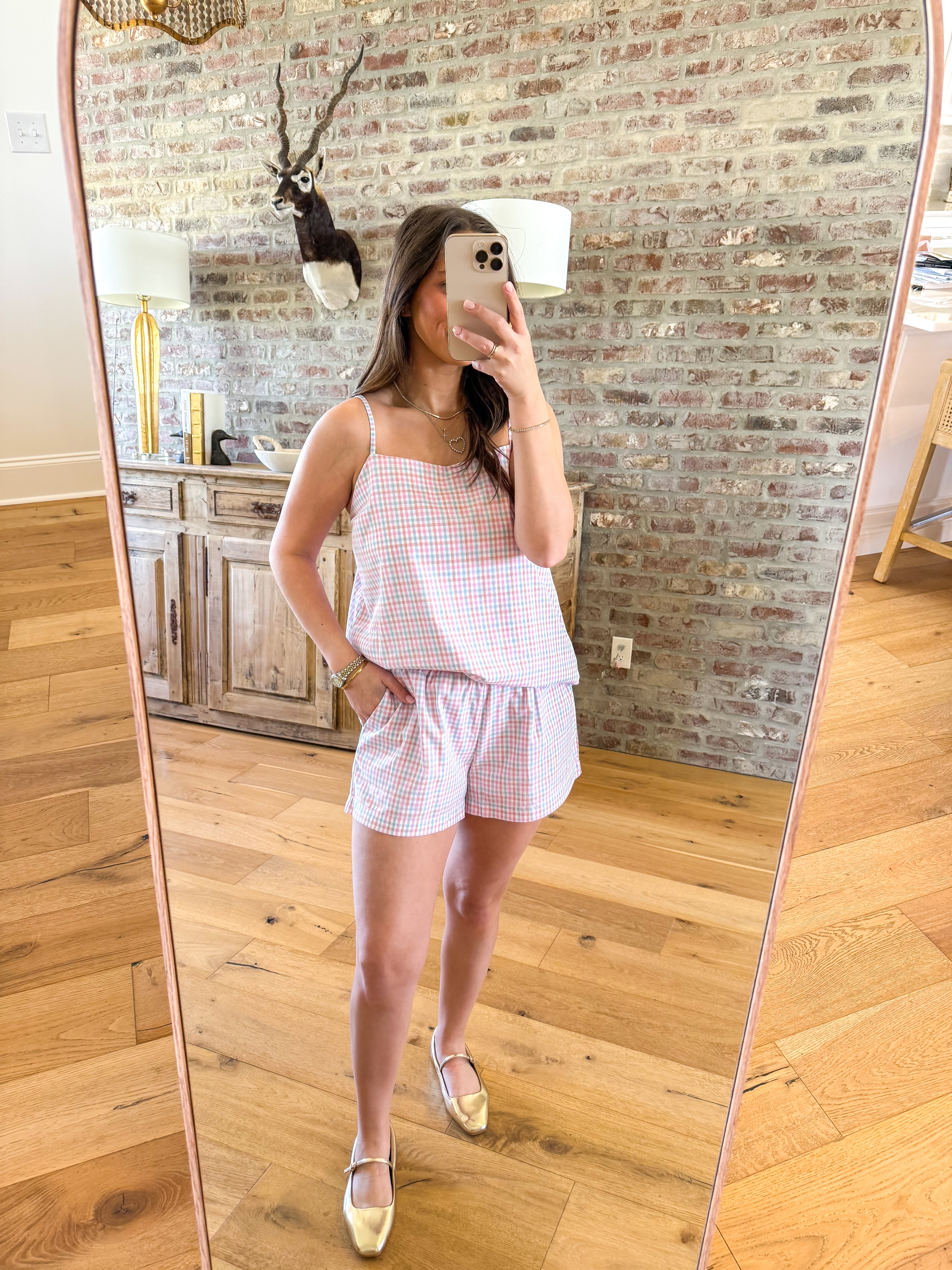 Sweet Dreams Gingham Set