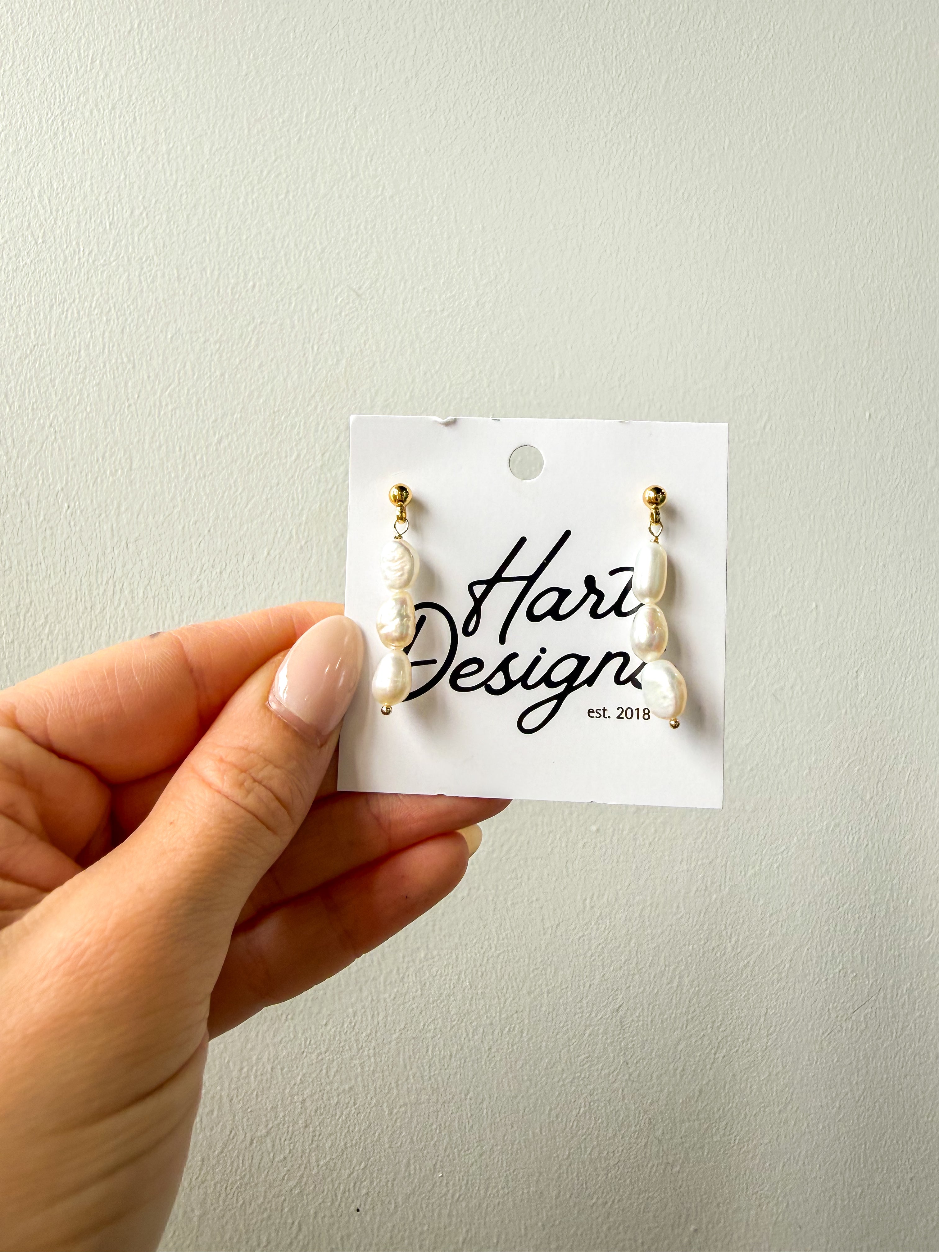 Pearl Drop Earrings