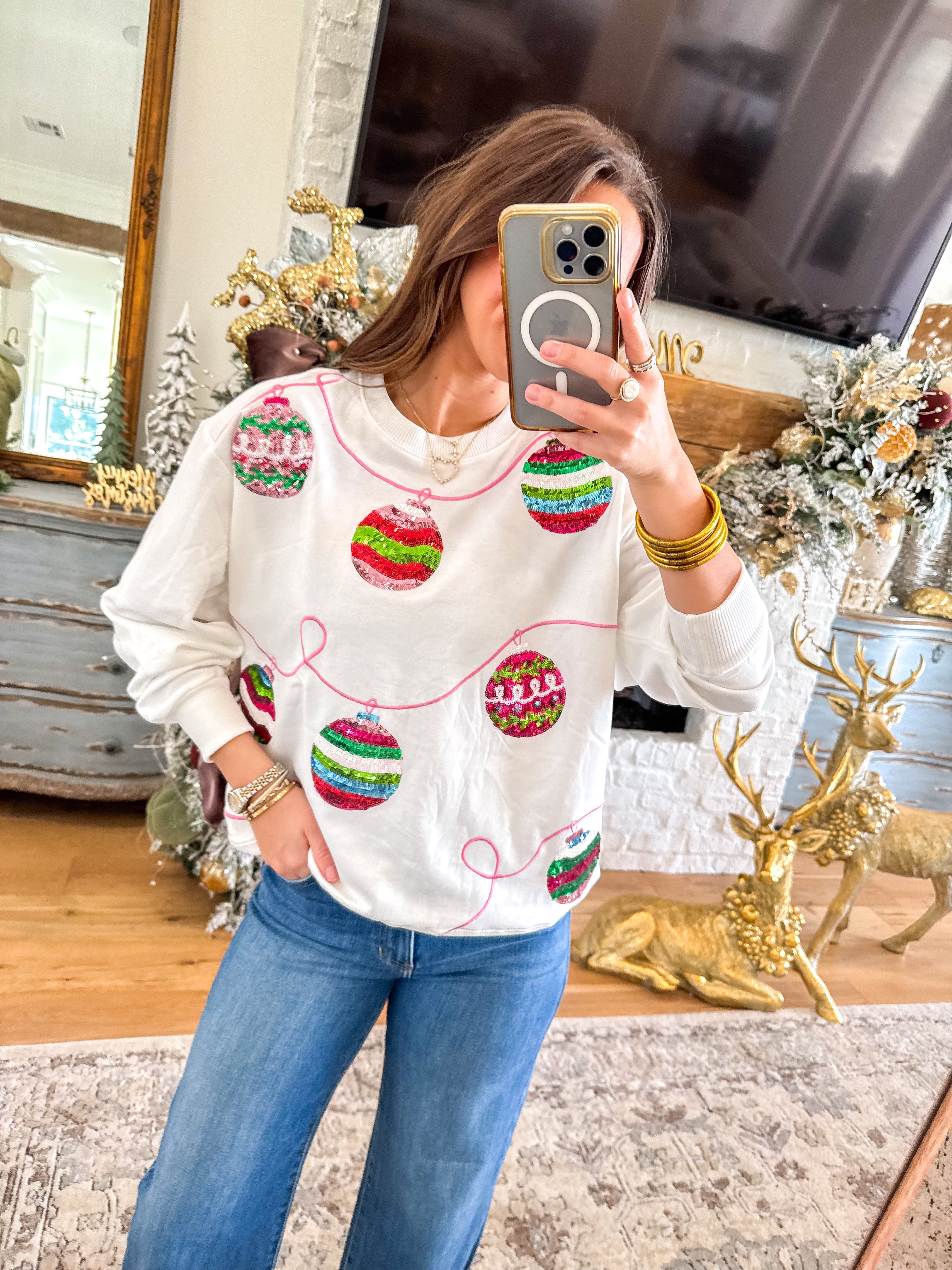 Sarah Sweatshirt | Ornaments