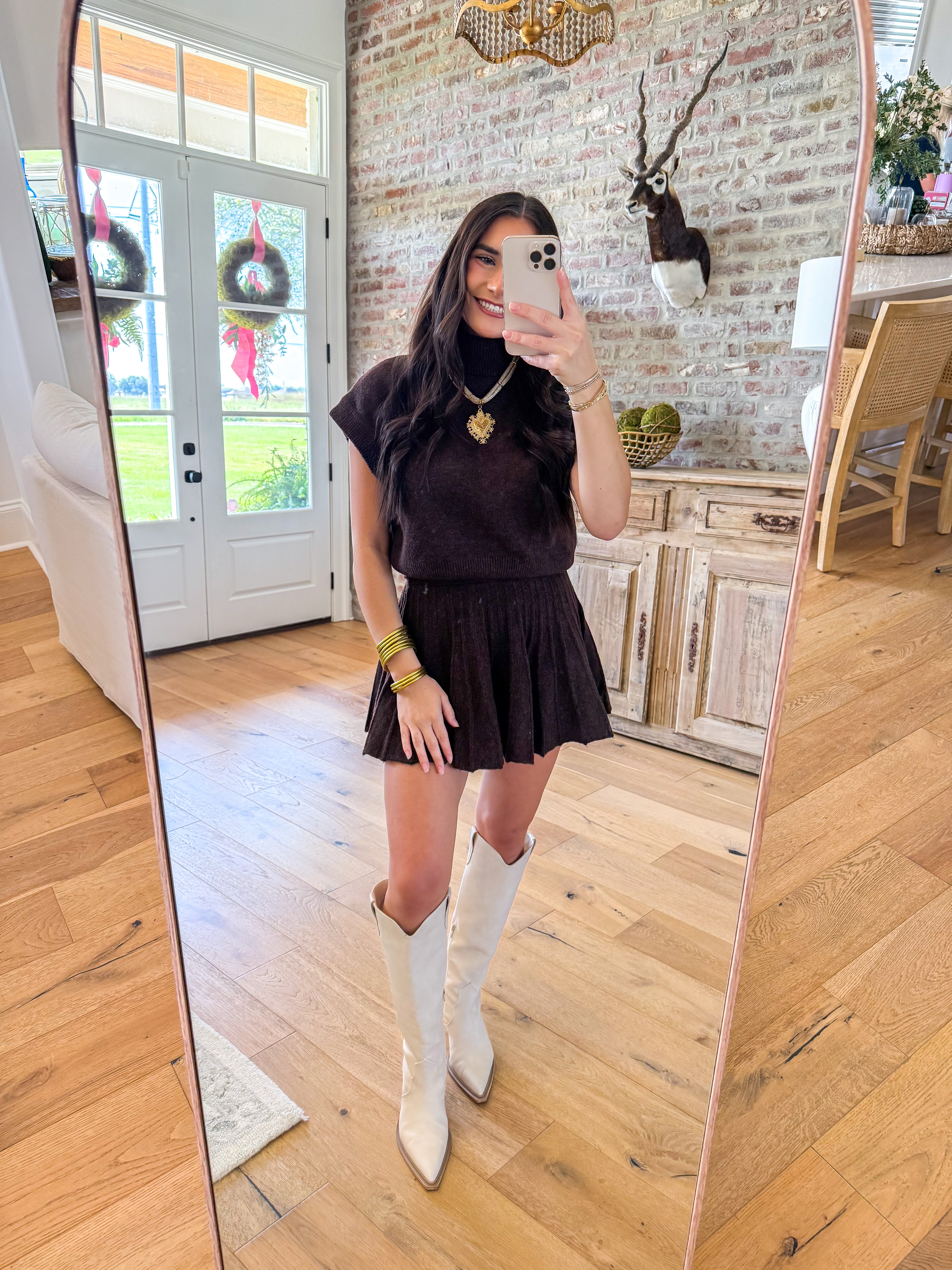 The Sweater Weather Set Brown