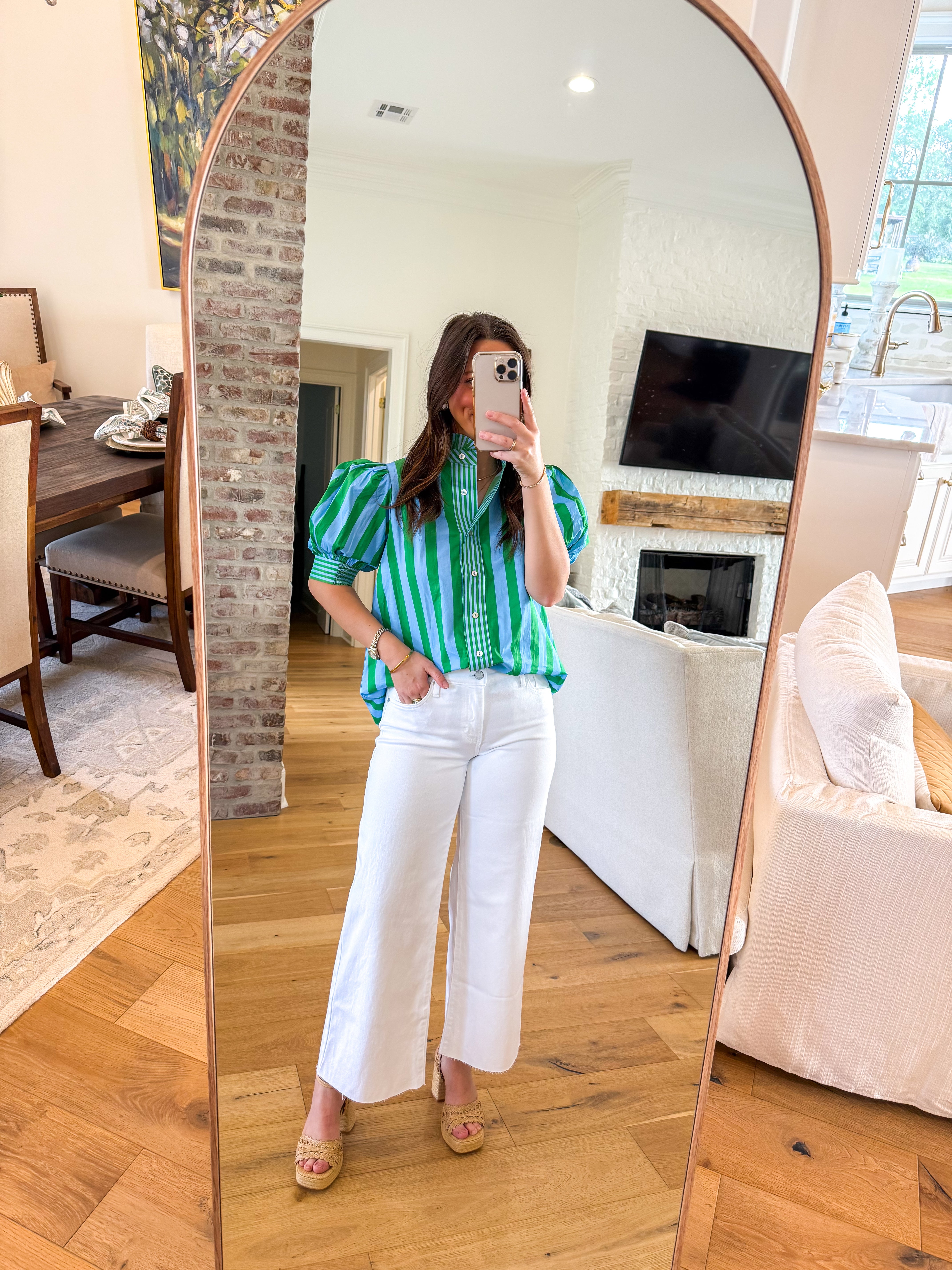 Amalfi Coast Striped Top