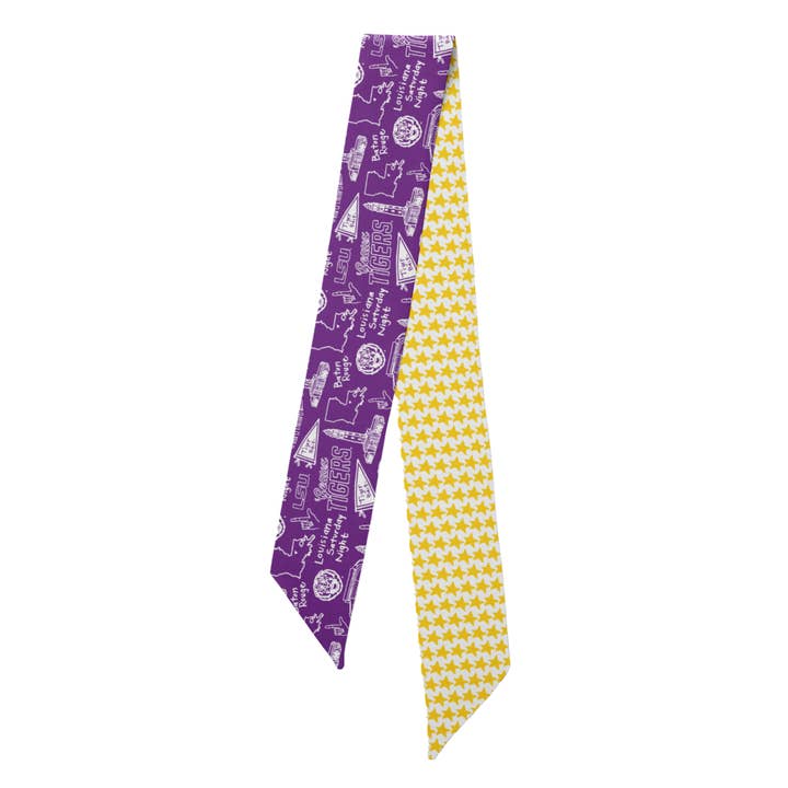 The Sideline Scarf LSU (PREORDER 08/10)