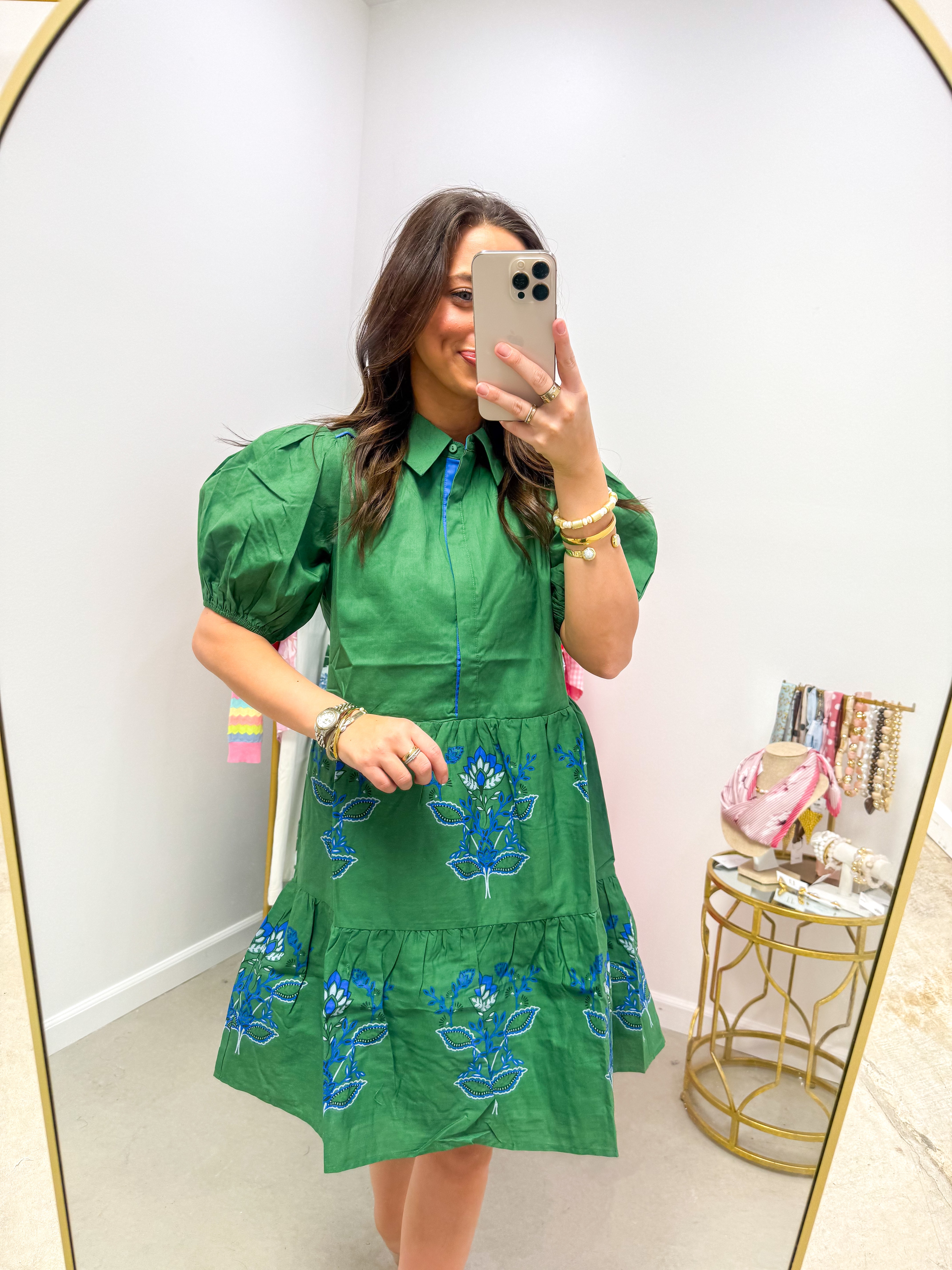 Meridy Floral Burie Tiered Mini