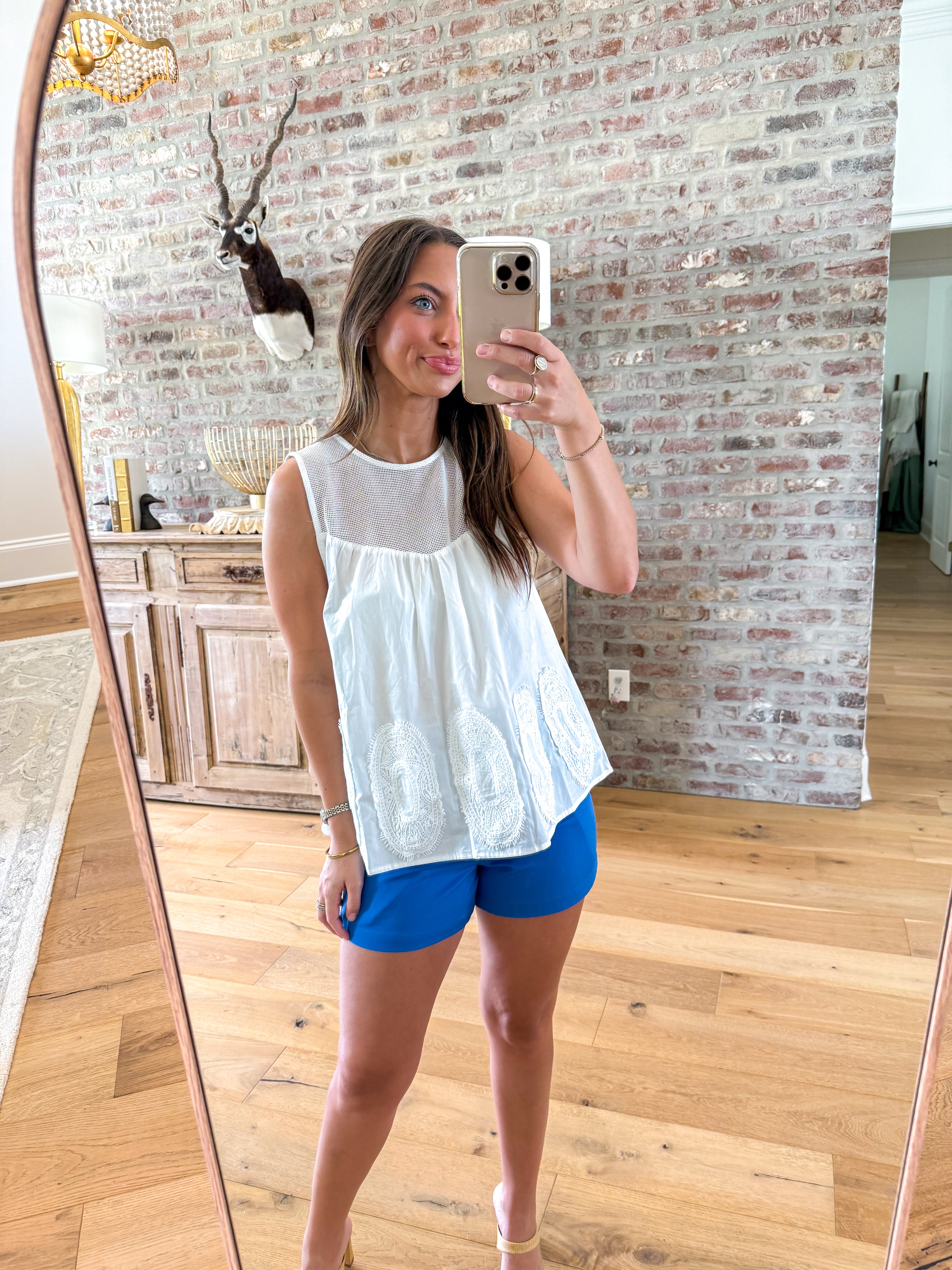 Tailored To Perfection Short Blue