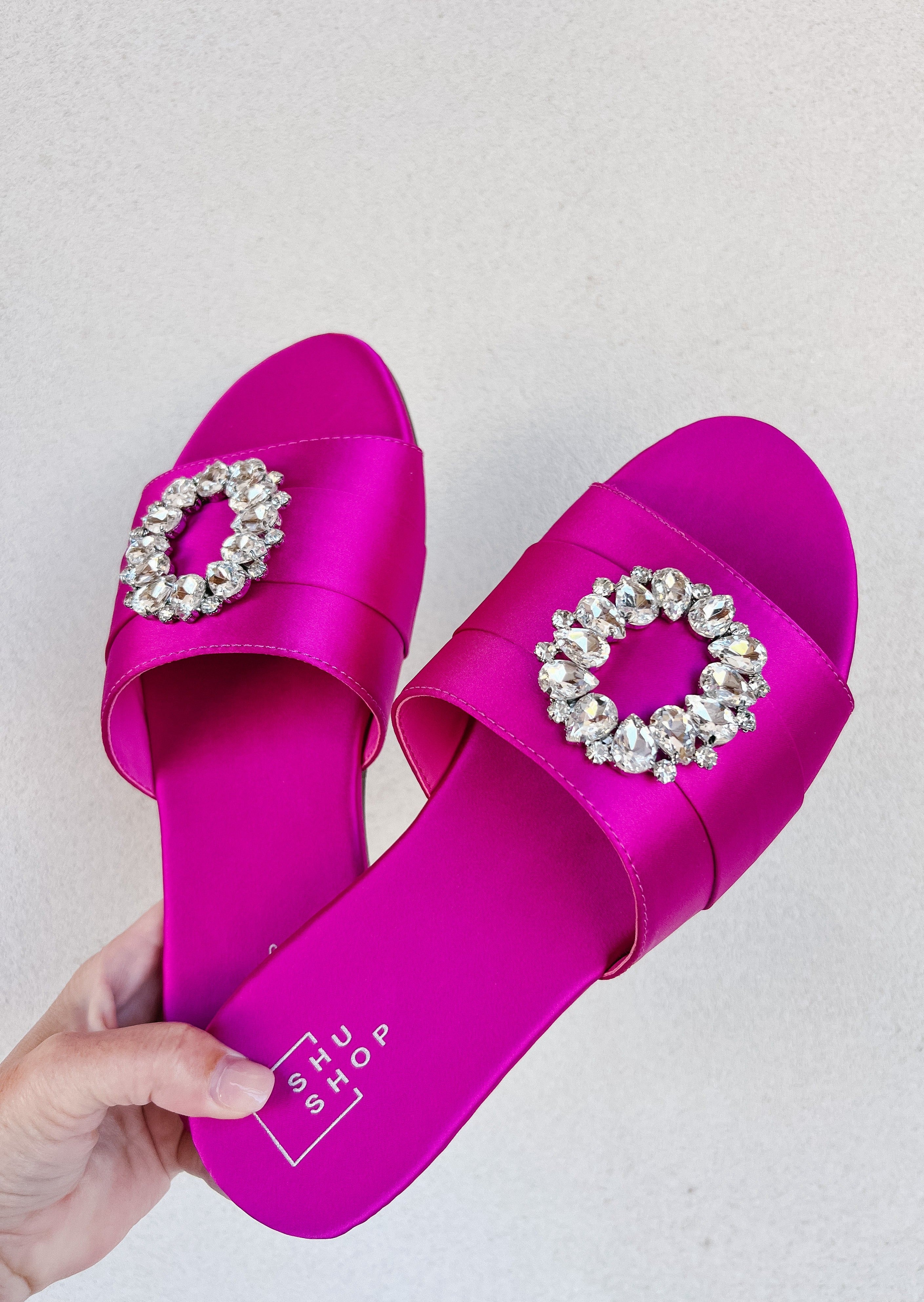 Dionne Magenta Sandals