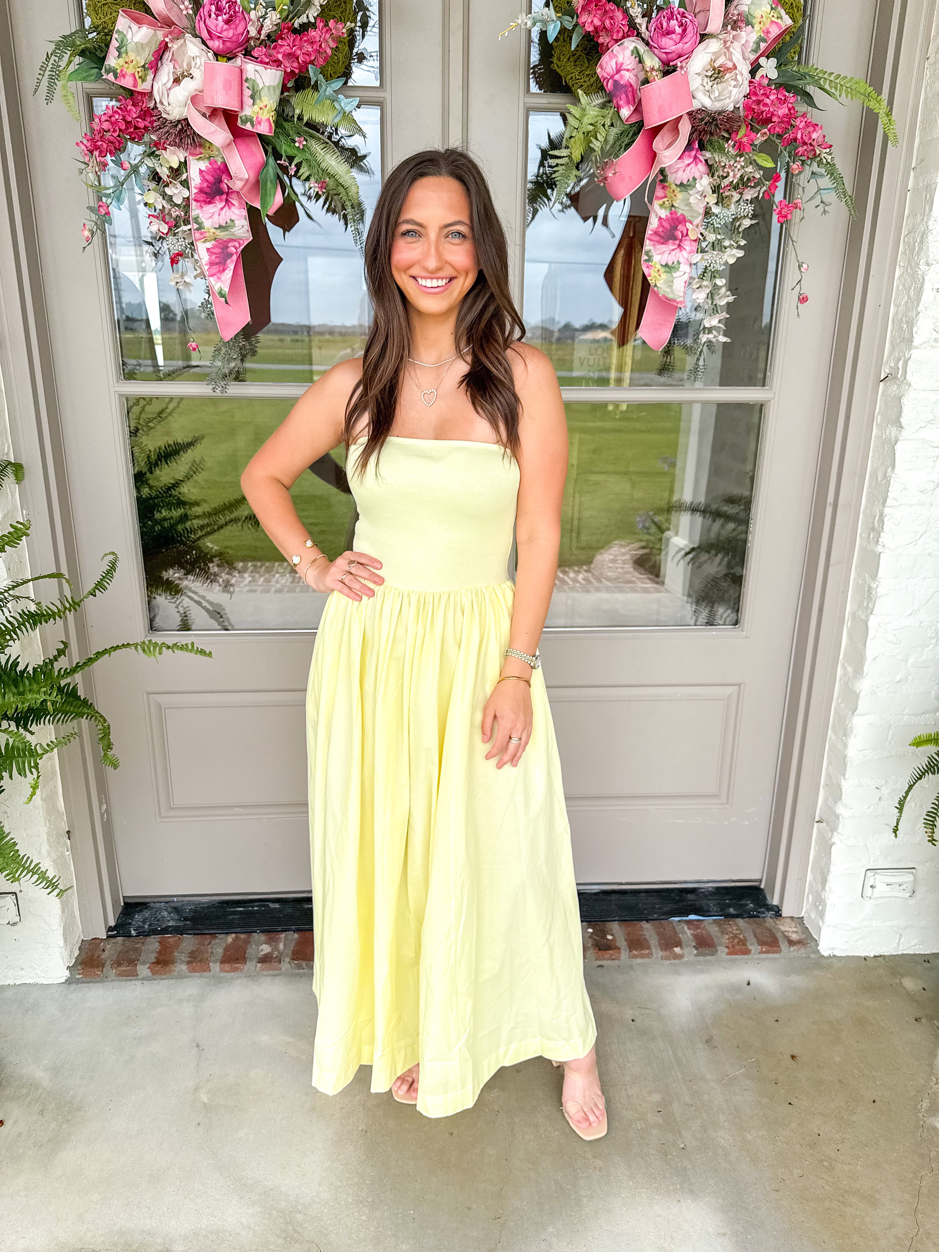 Sunshine Swirl Yellow Maxi