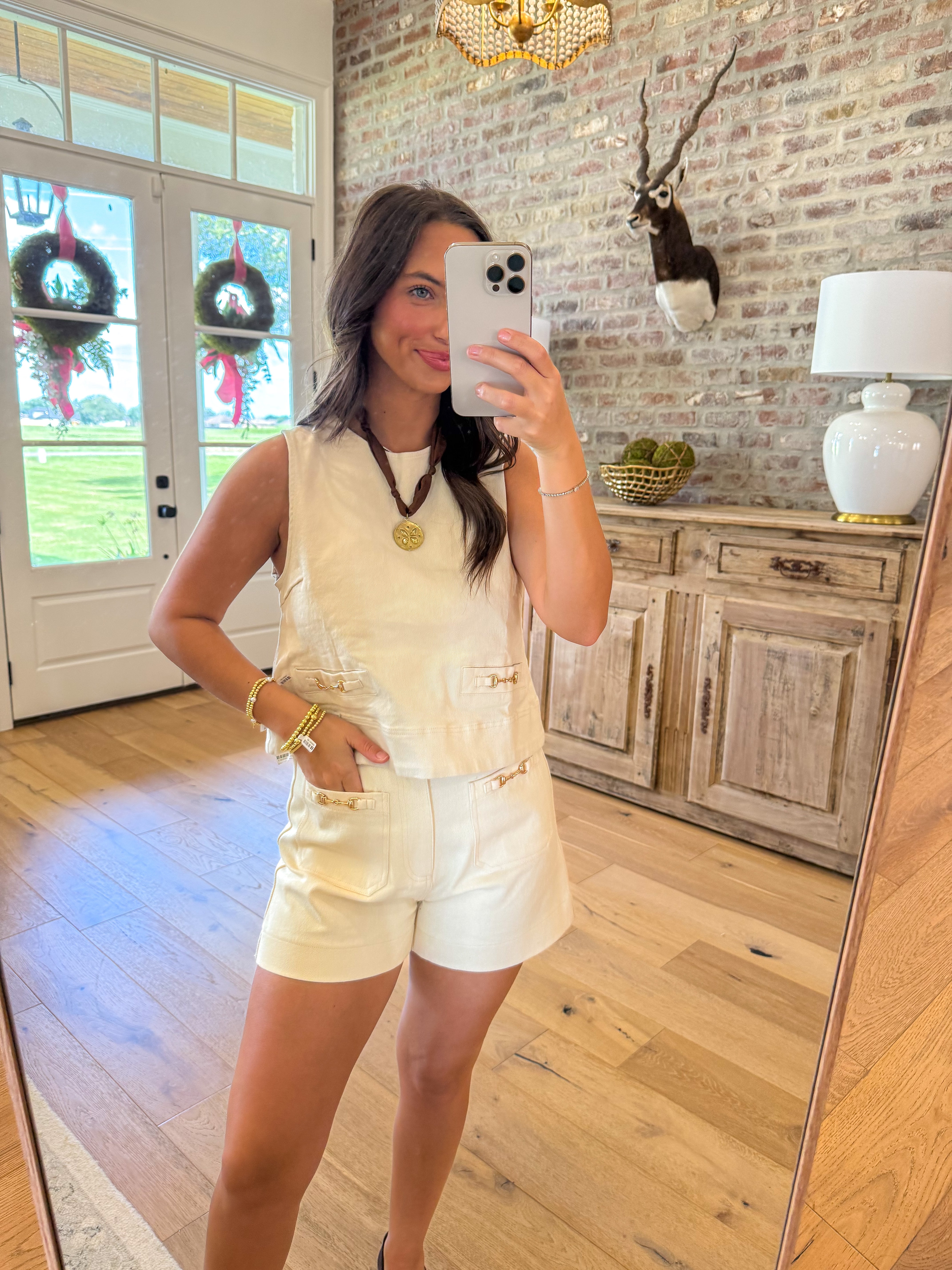 The Bridget Hardware Top