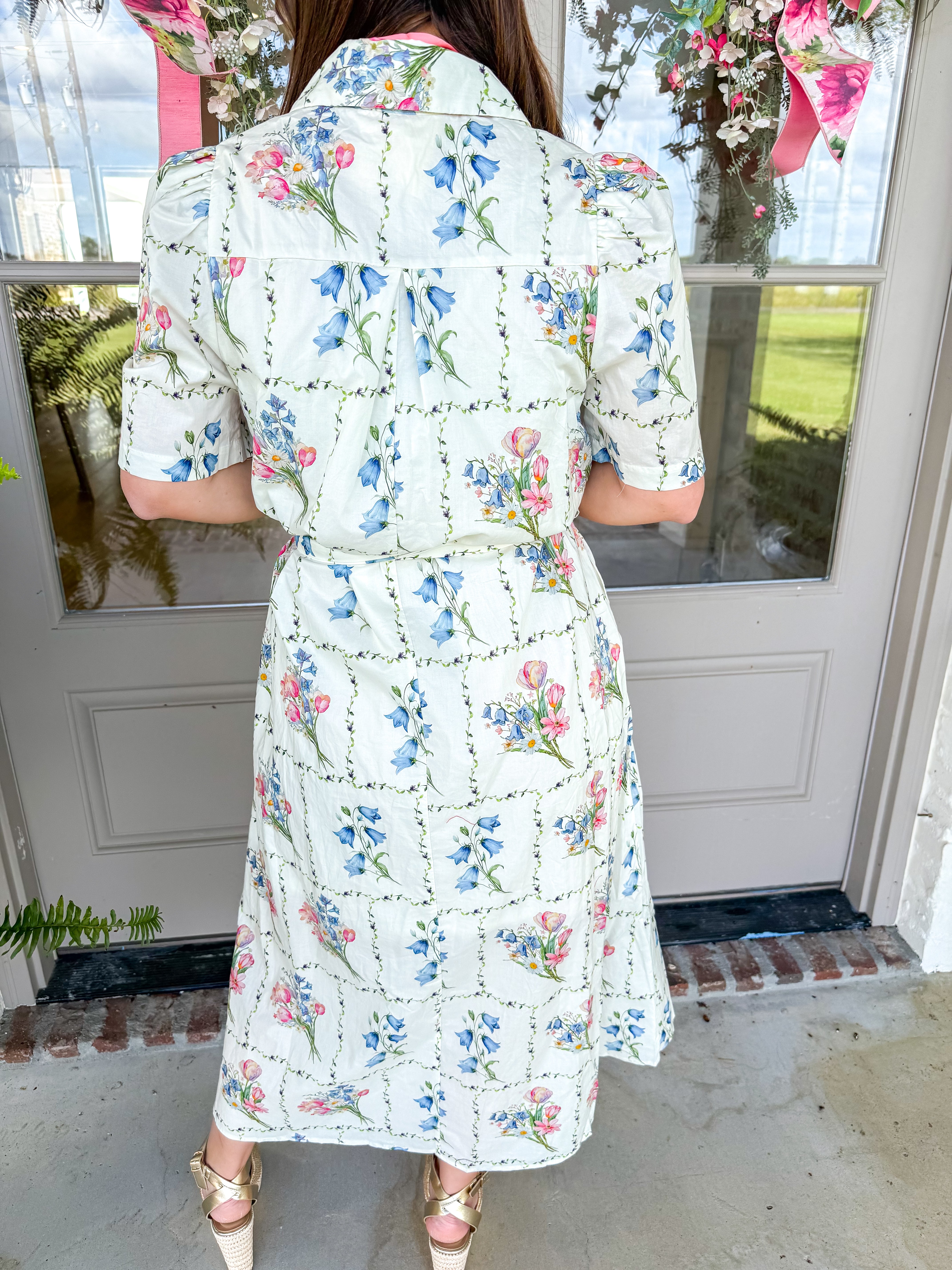 Garden Society Midi Dress
