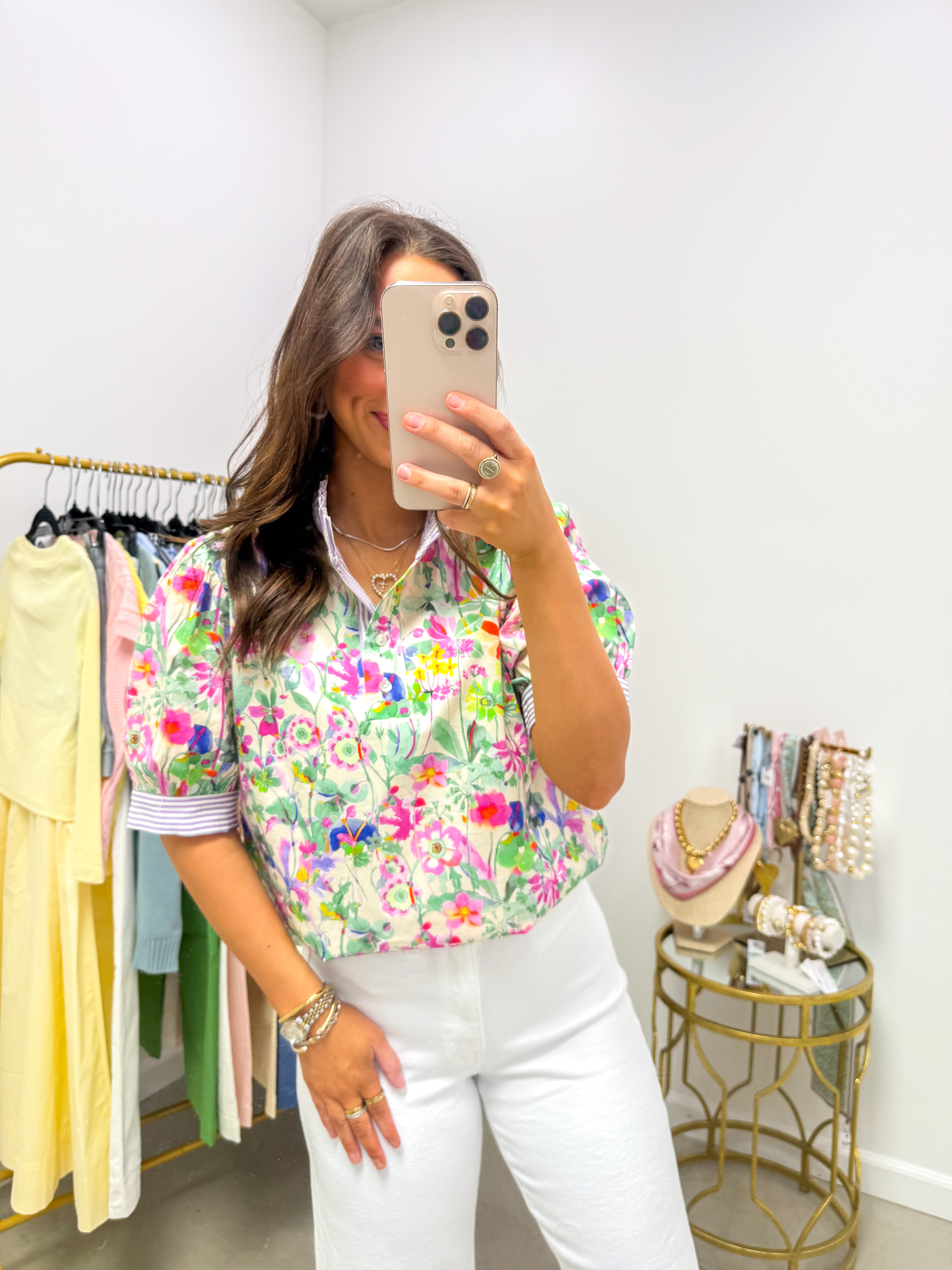 Flirt & Flow Lavender Top