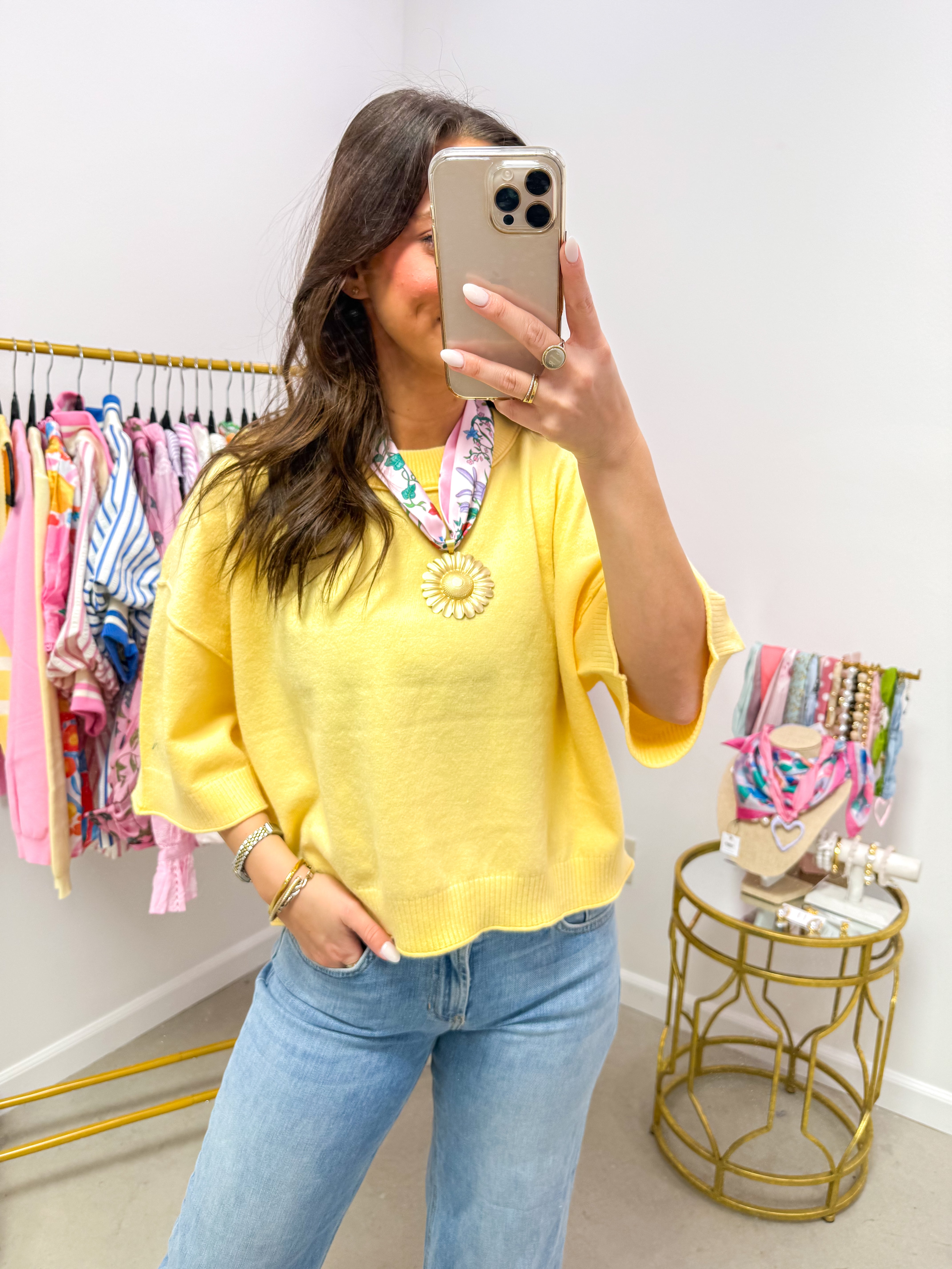 Sunny Day Knit Top