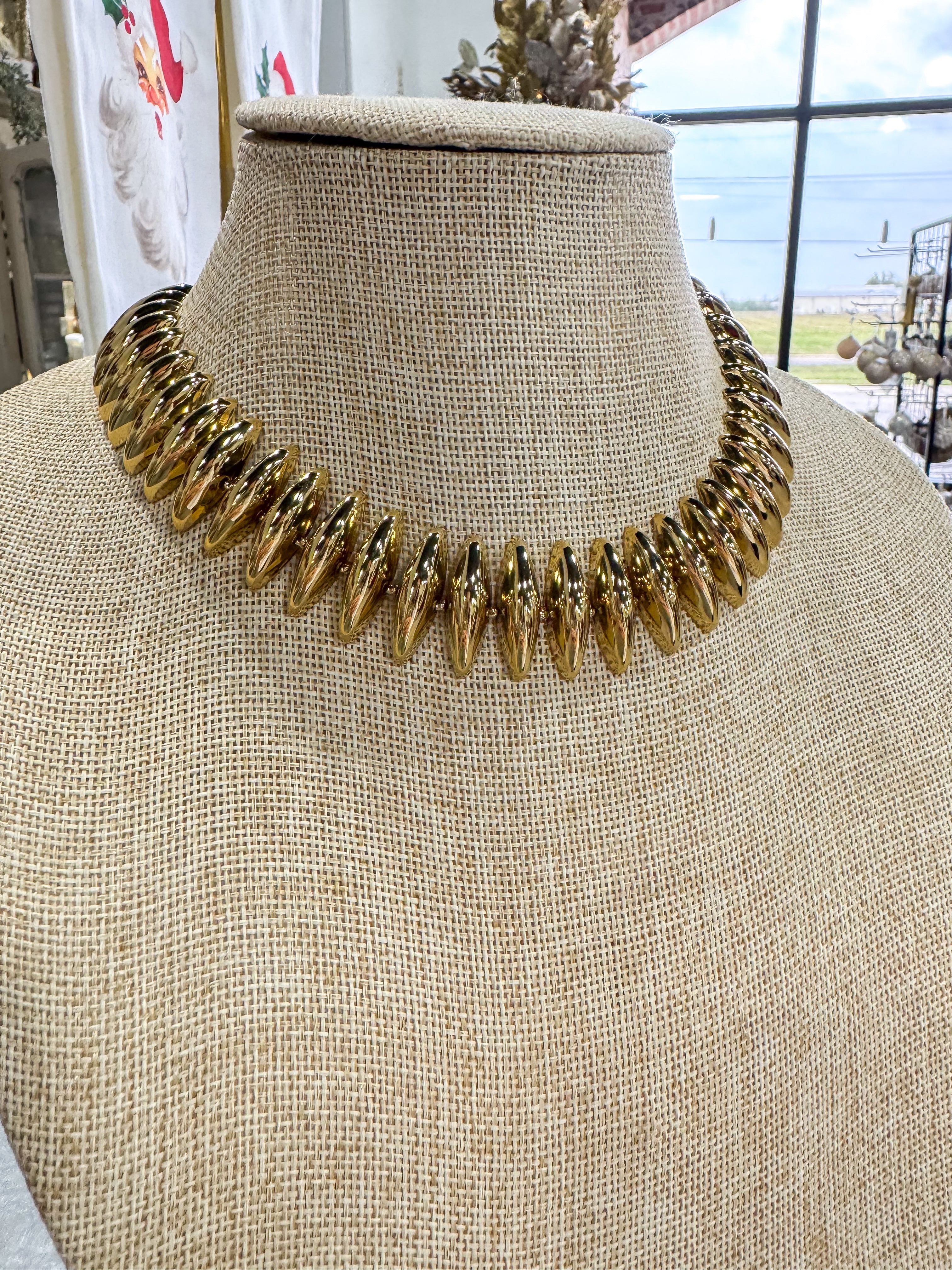 Gold Statement Necklace