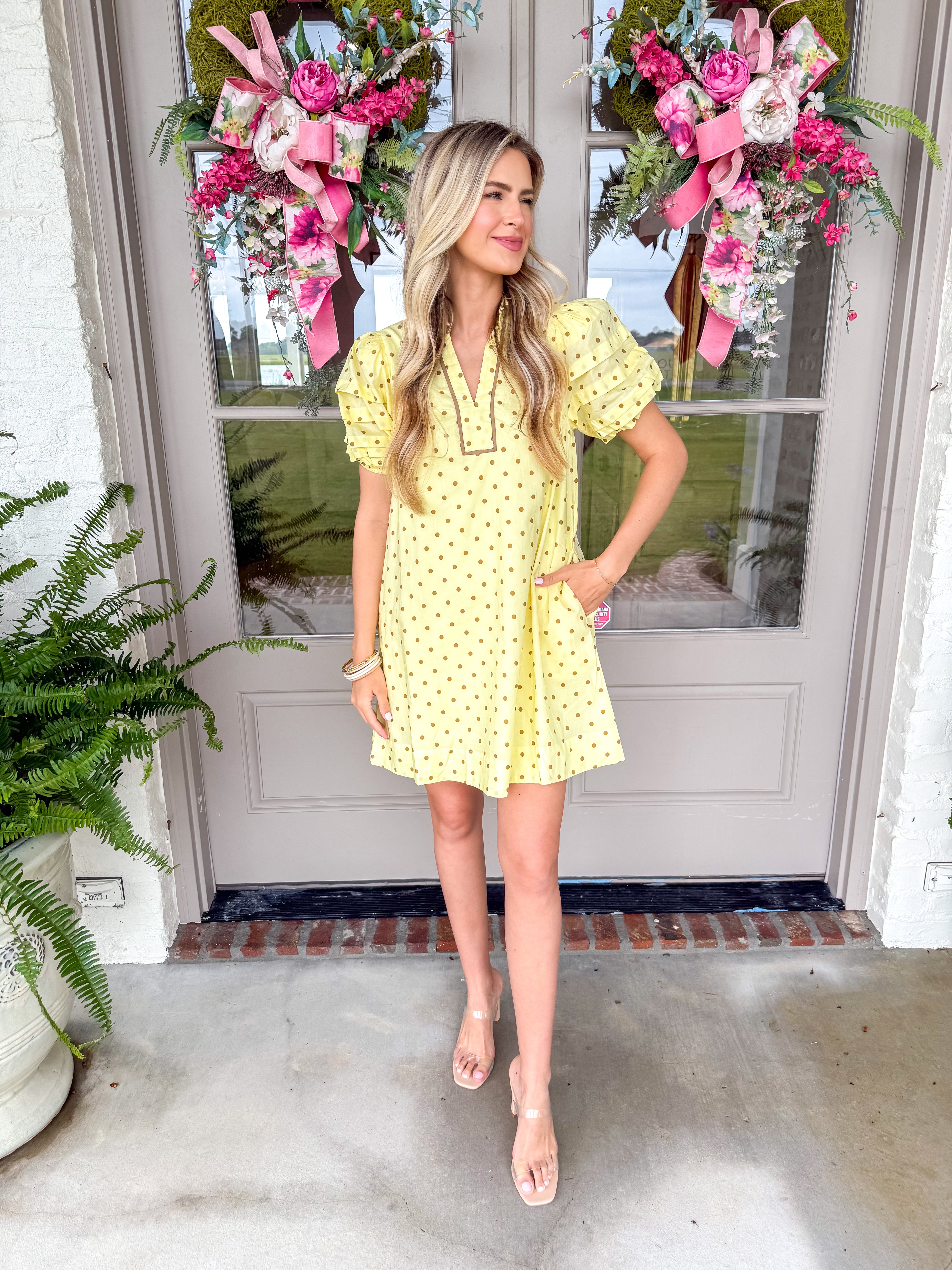 Darling Dot Yellow Mini