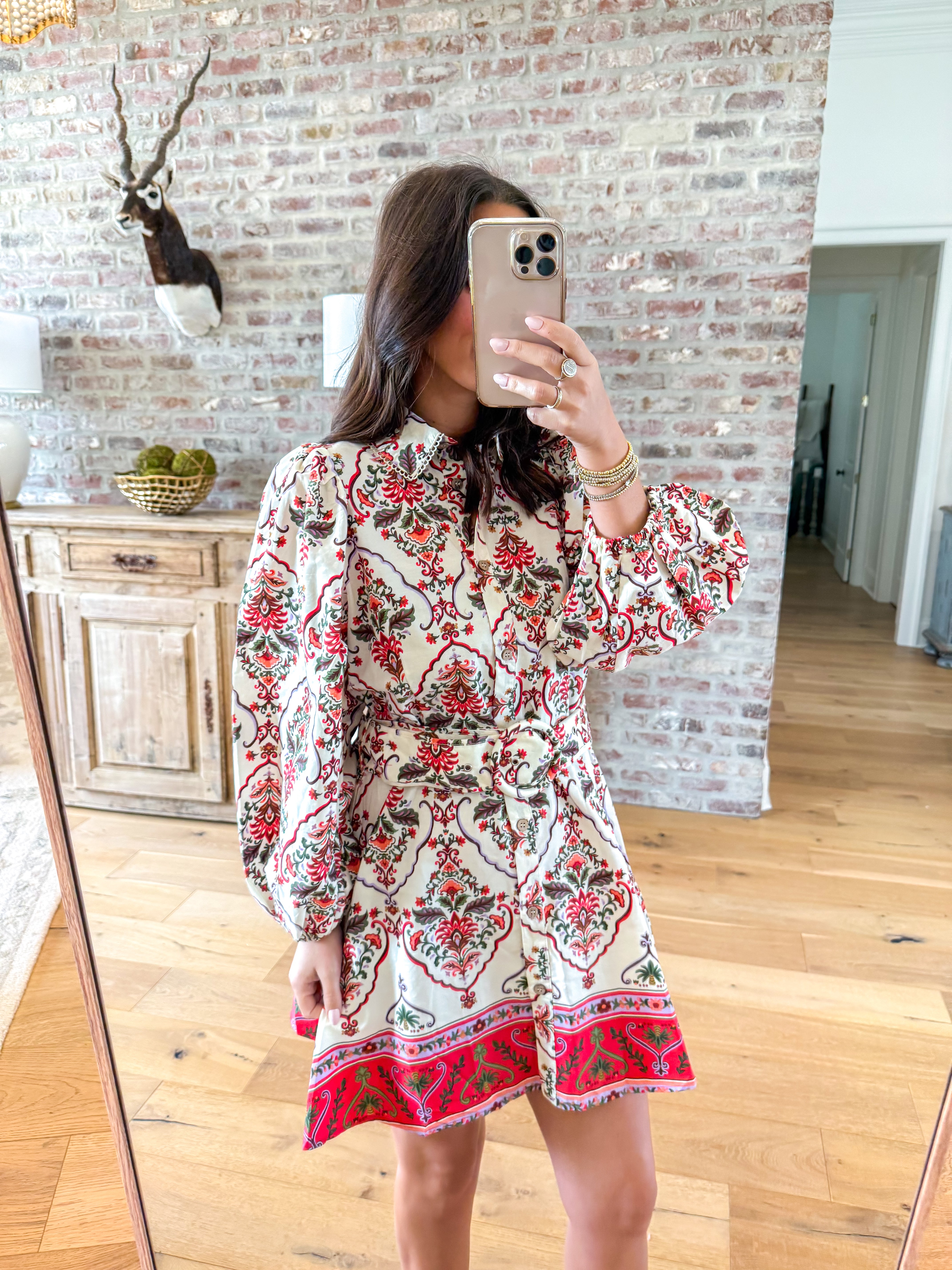 The Camille Floral Mini Dress