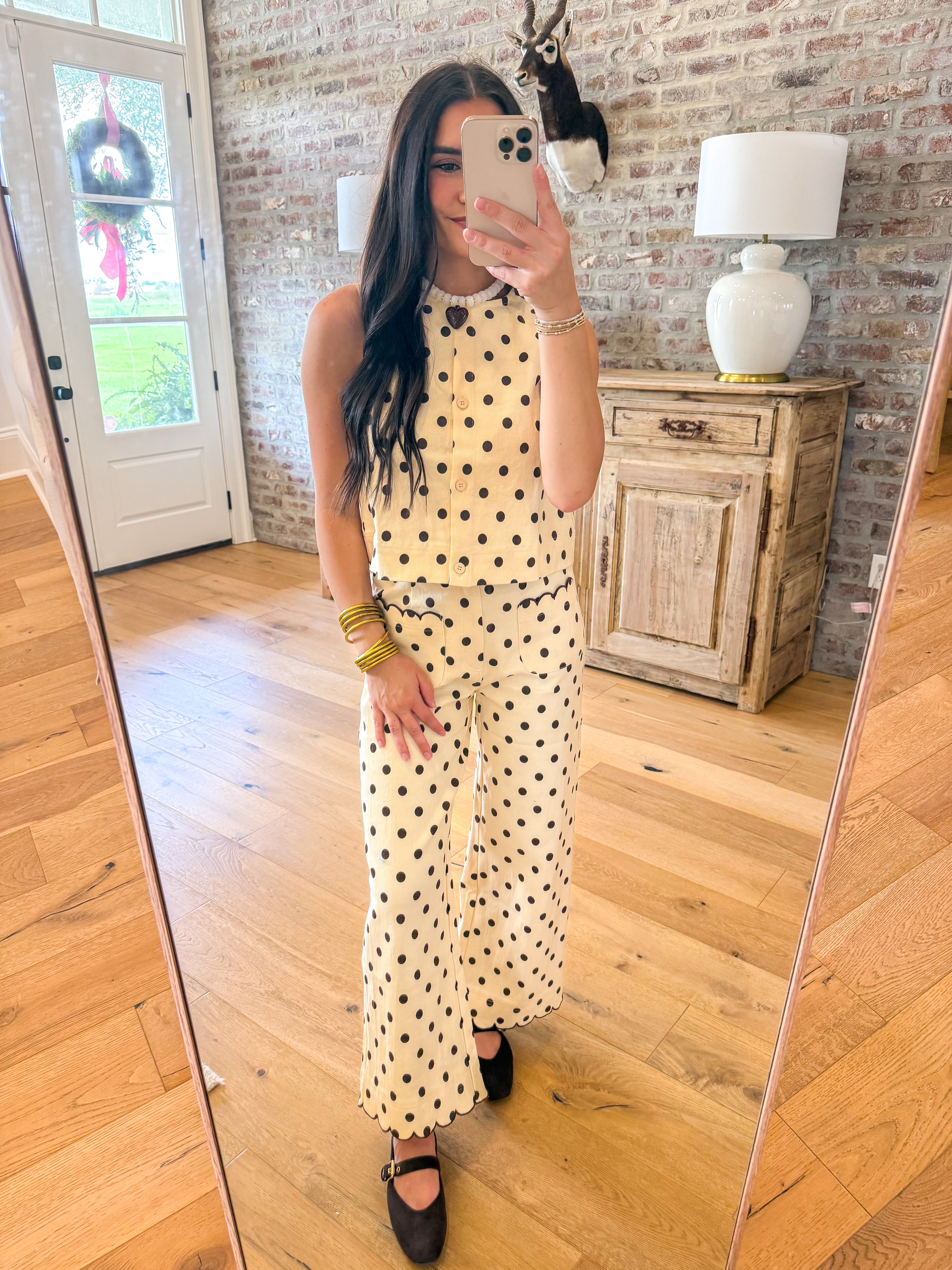 The Dot Spot Sleeveless Top