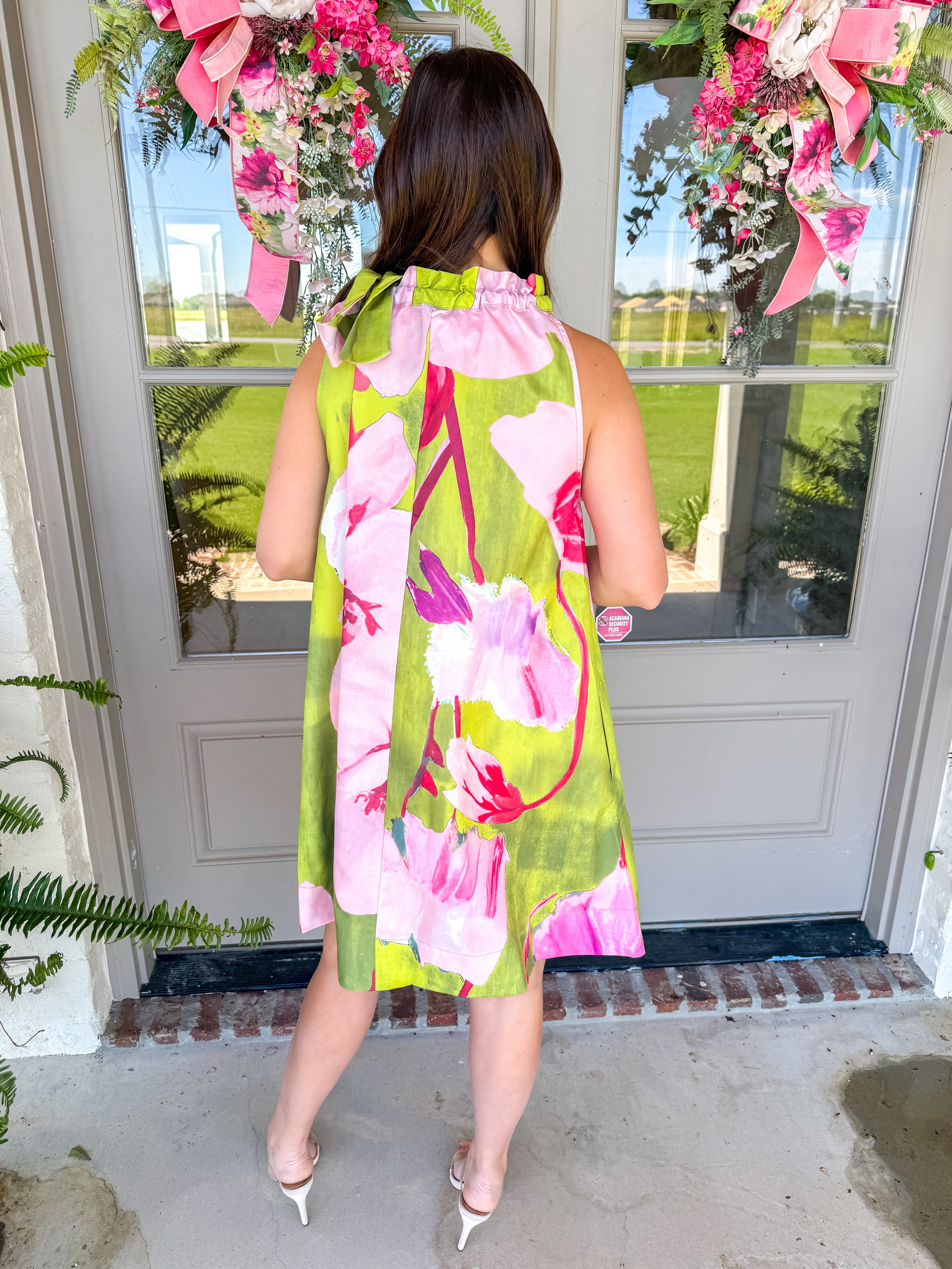 Garden Gala Floral Mini Dress