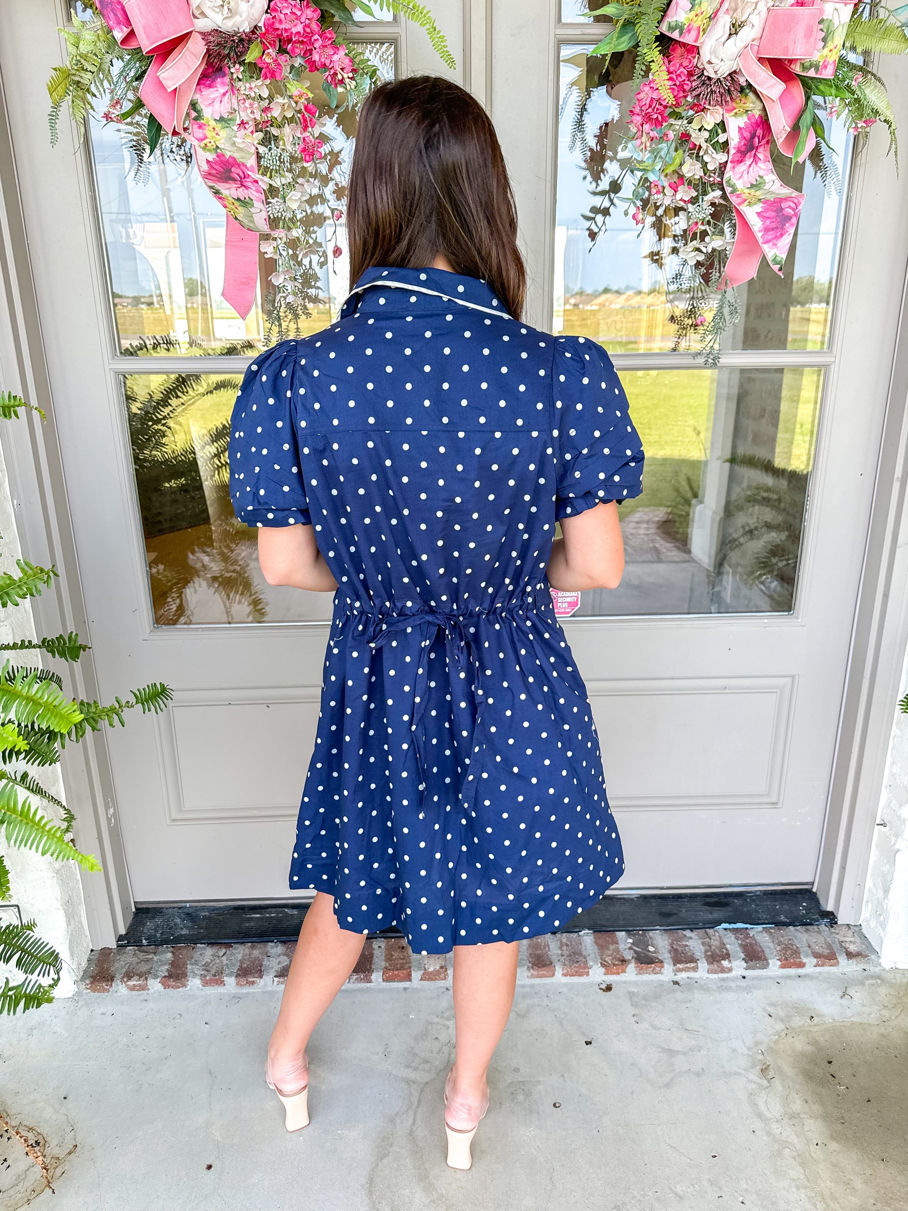 Darling Dot Navy Mini