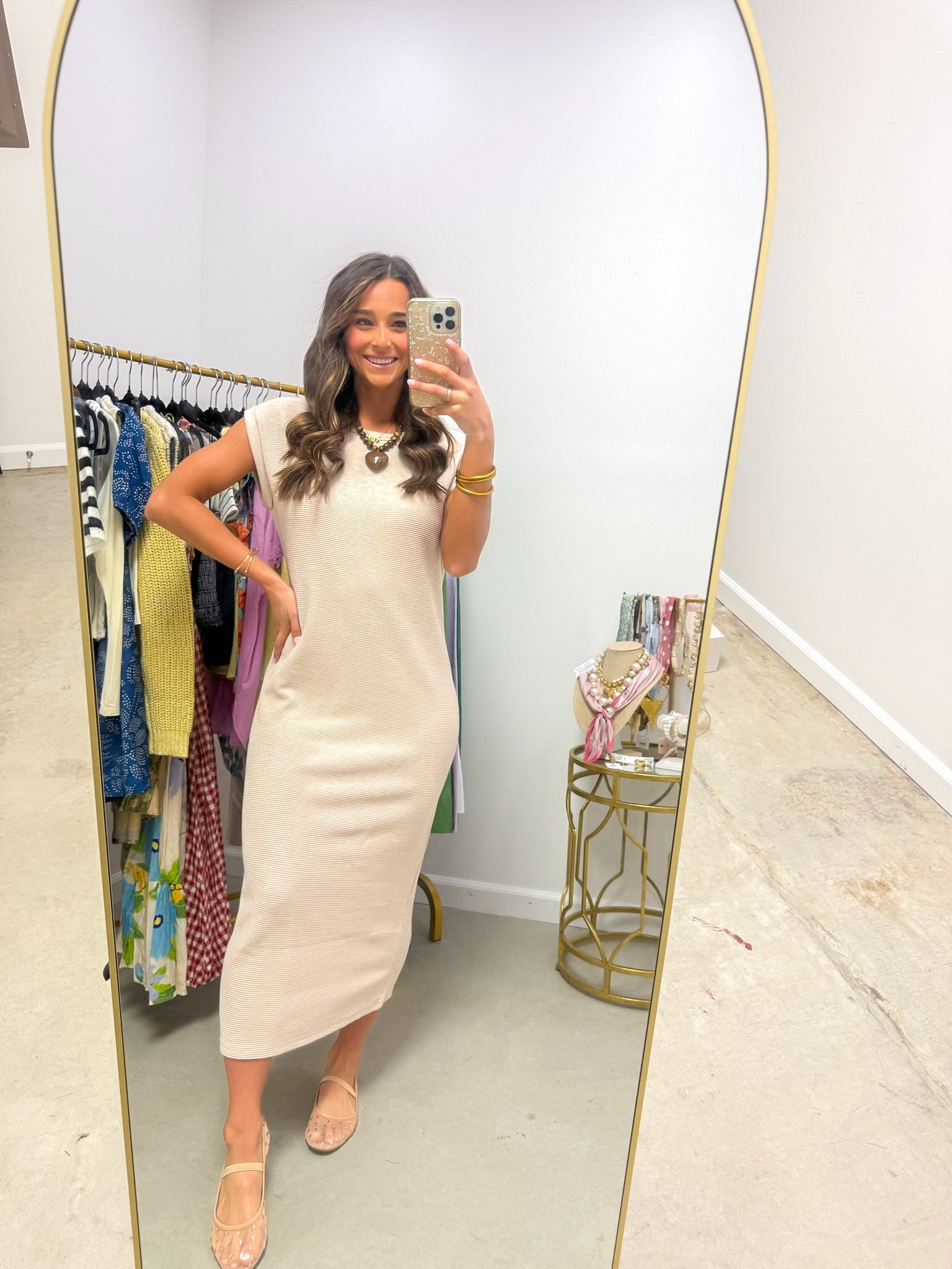 Locket Tee Midi Dress