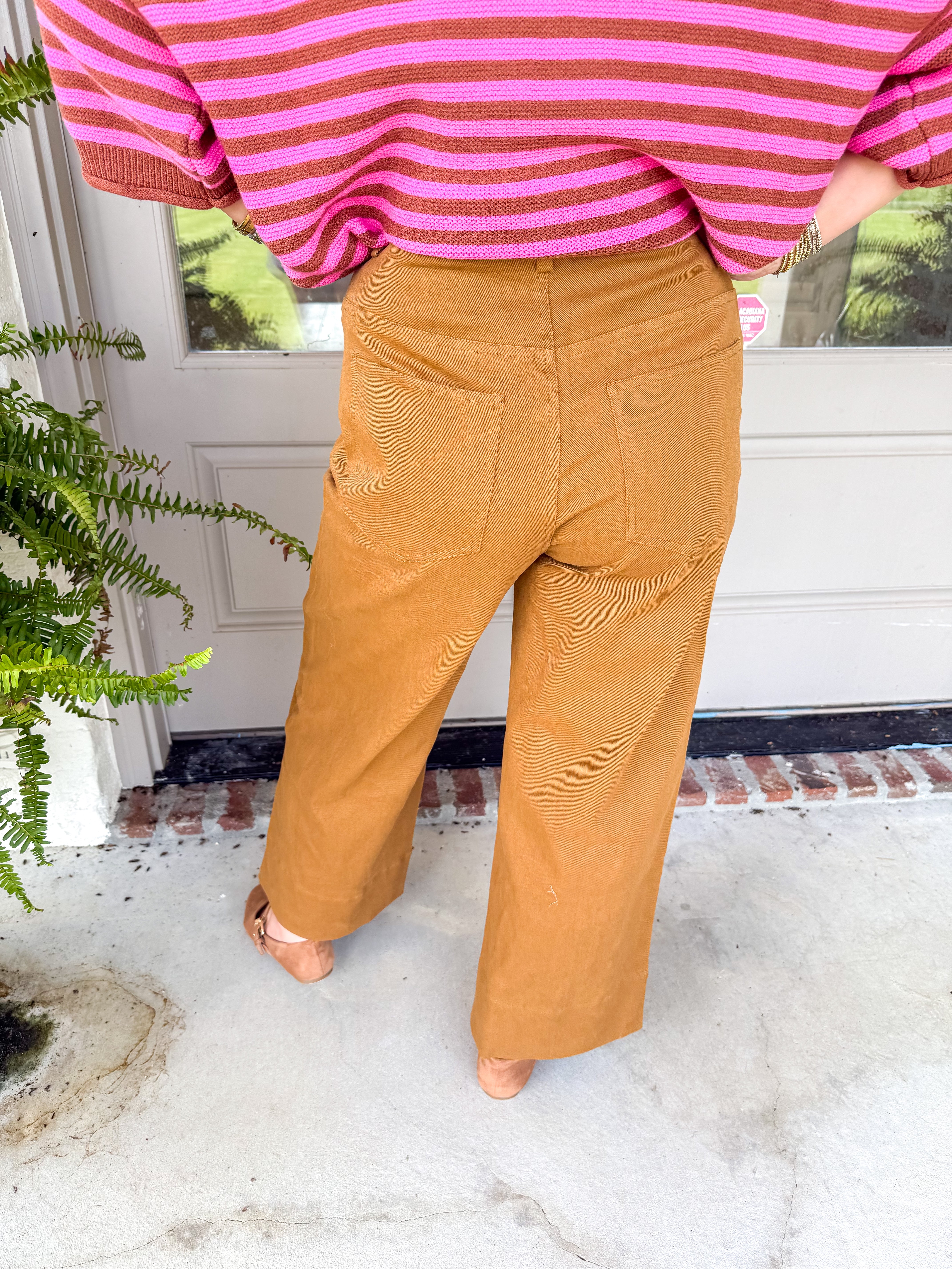 Camel Street Wide Leg Pants