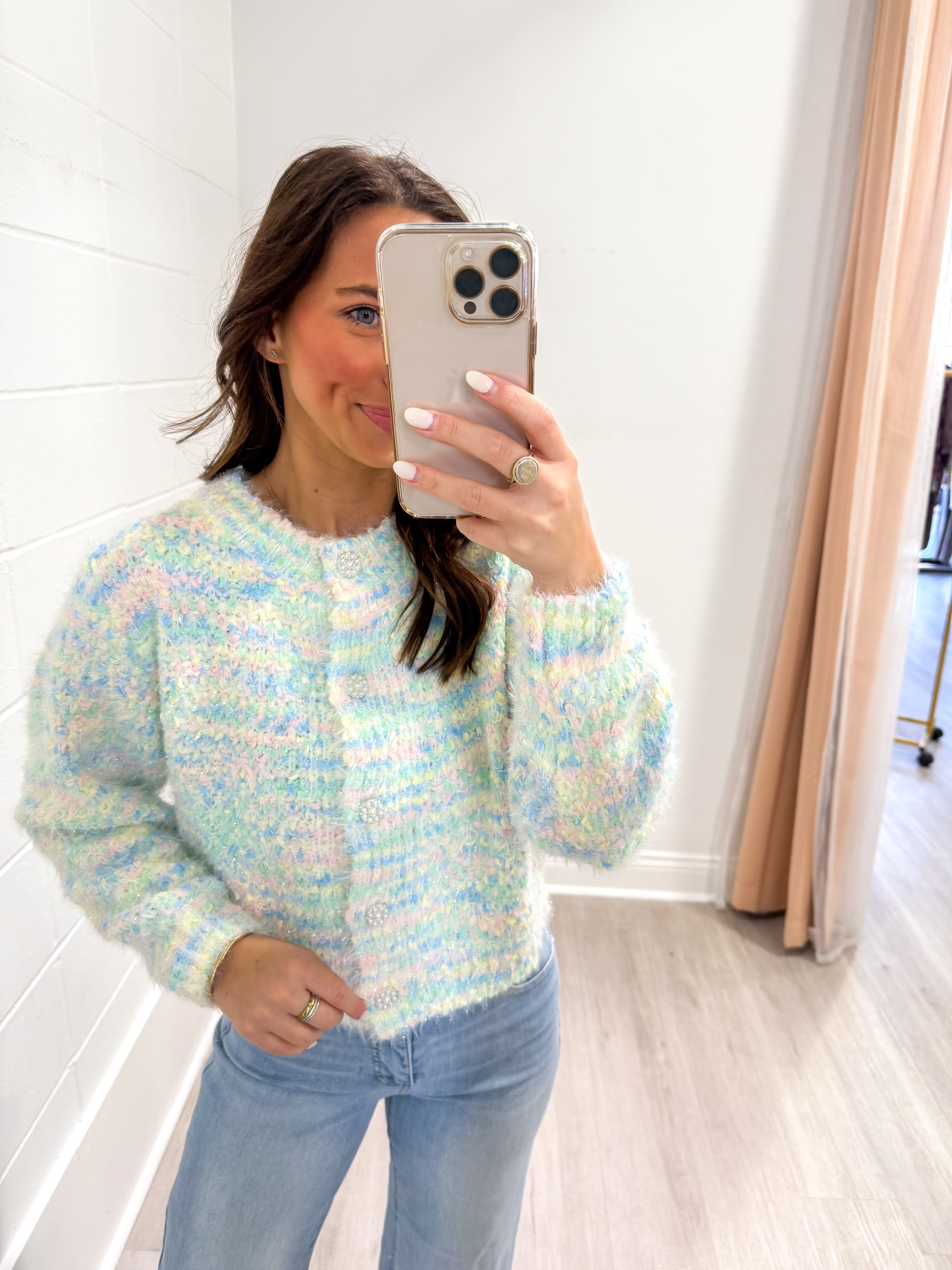 Mint Multi Sweater
