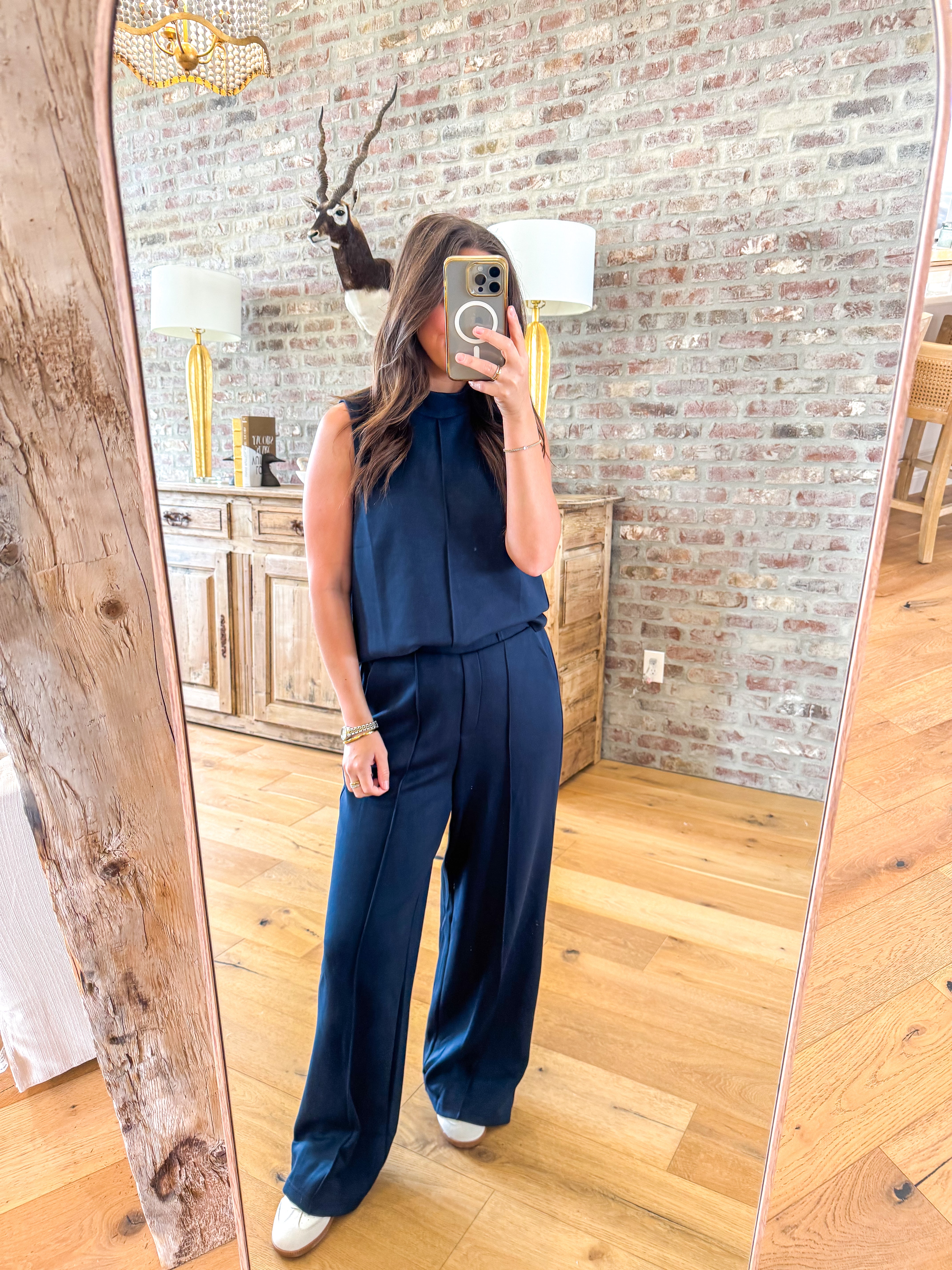 Navy Soft Modal Lounge Set