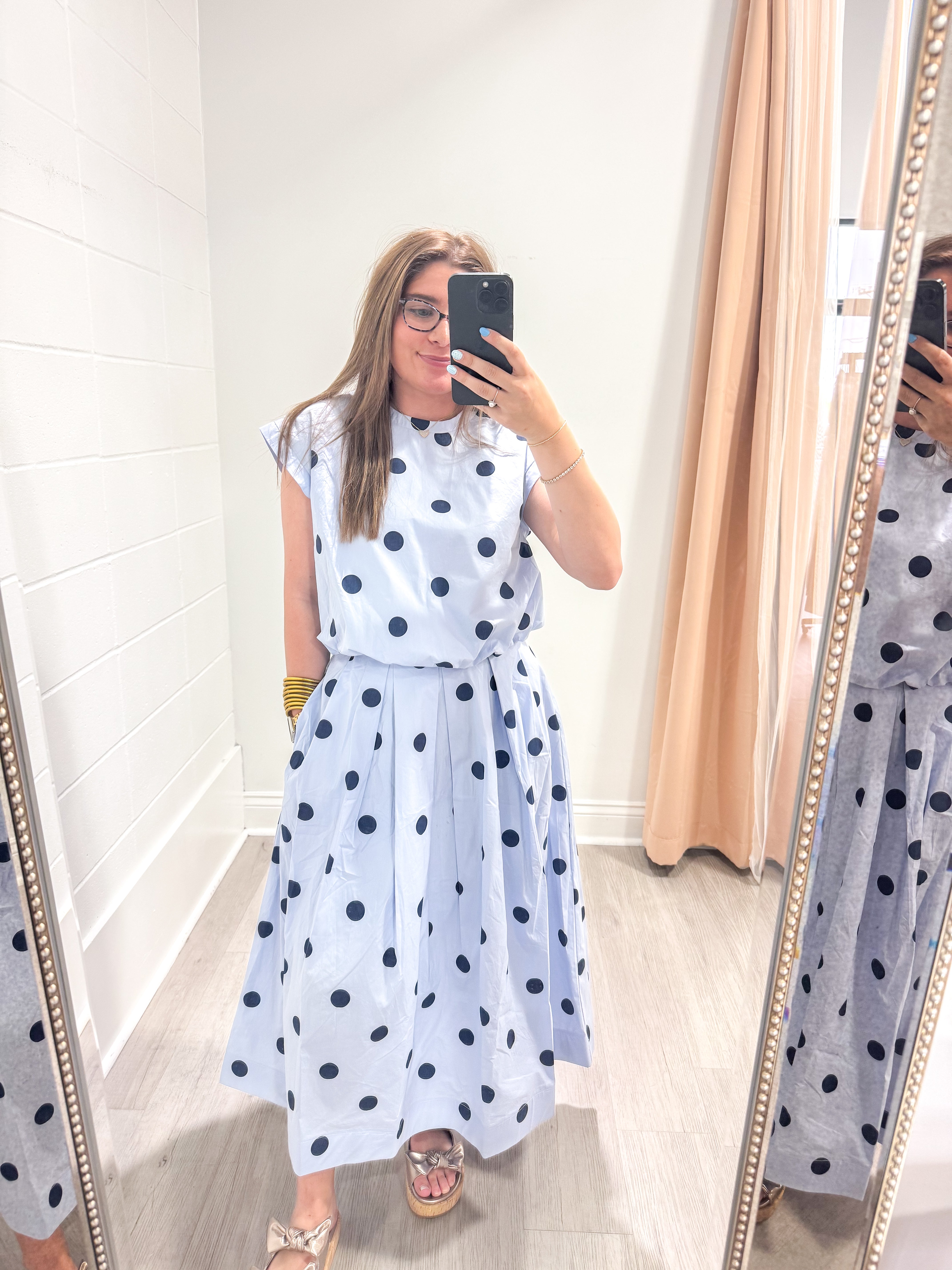 Pretty In Polka Blue Set