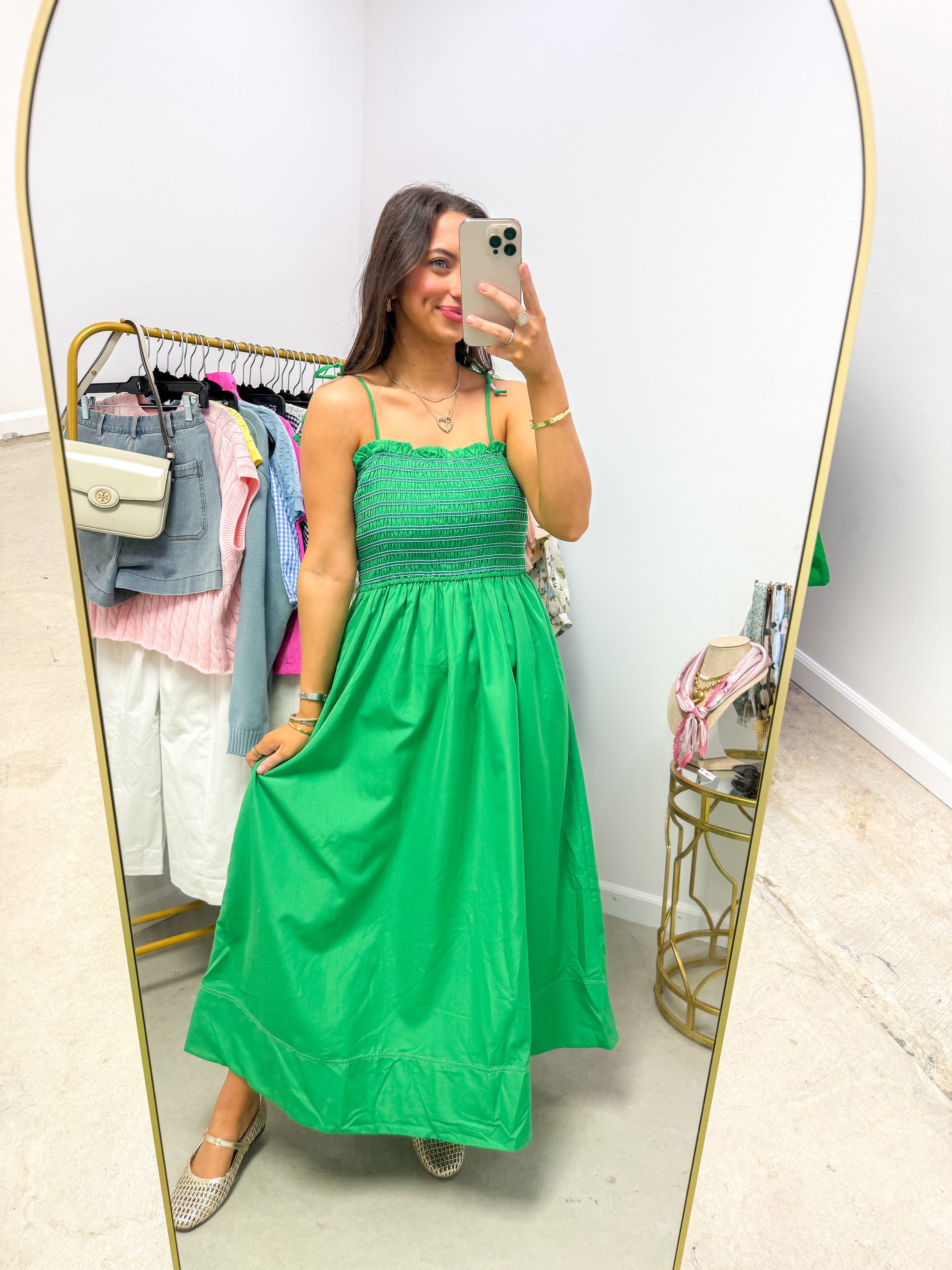 Hadley Green Dress