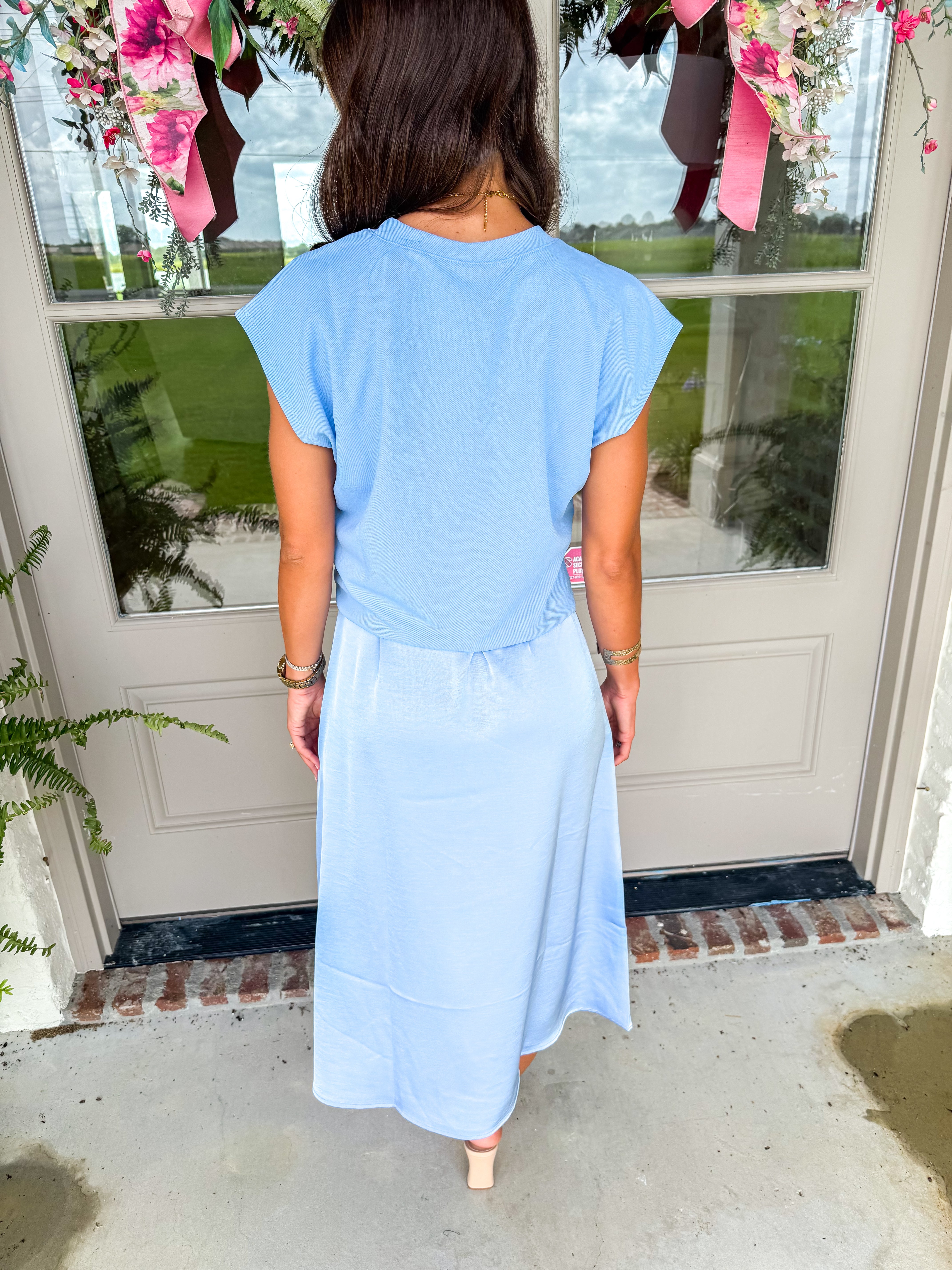 Twist & Turn Two-Piece Set Blue