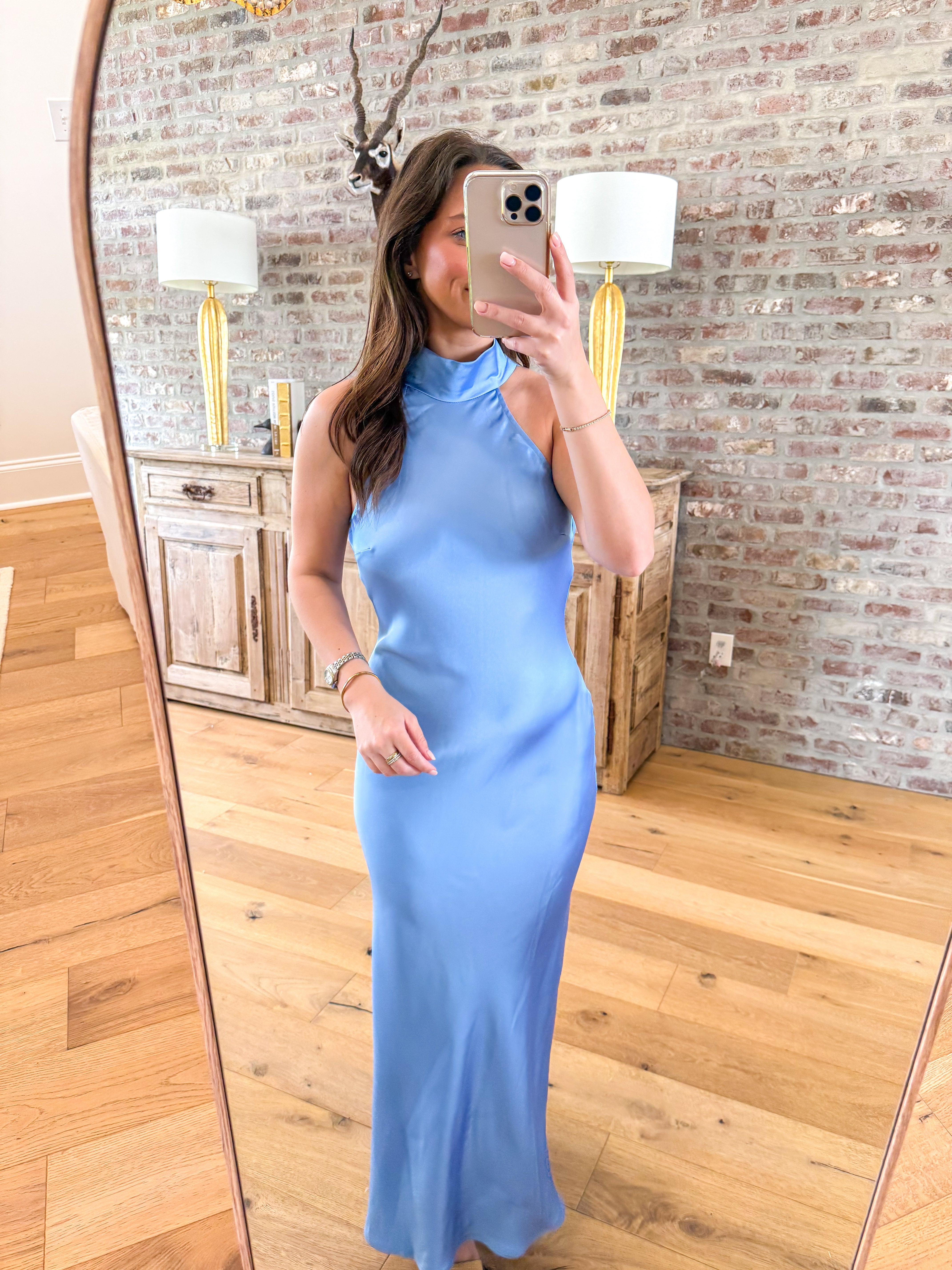 Lara Dress Aurora Blue