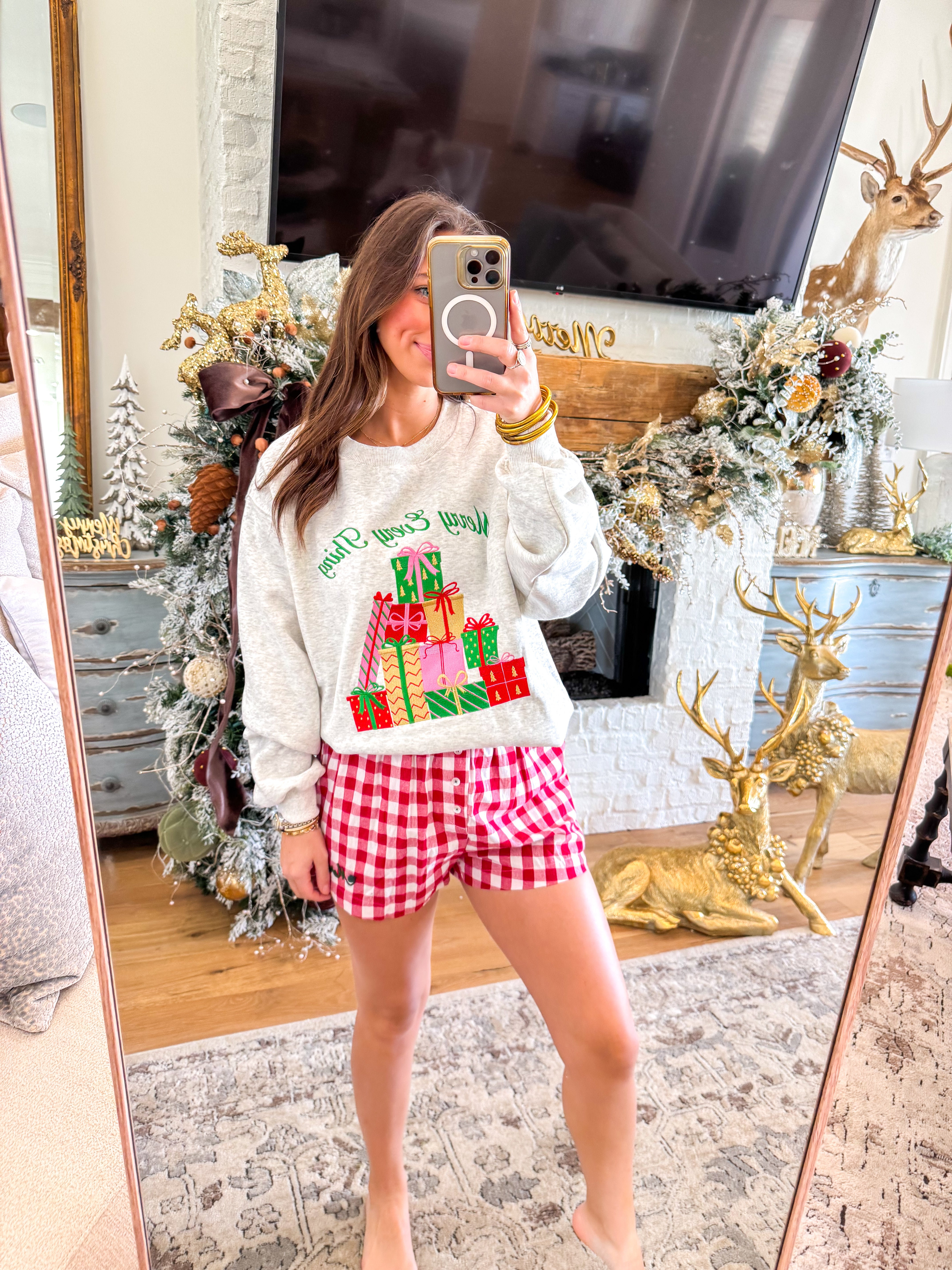 Merry Everything Fleece Sweatshirt