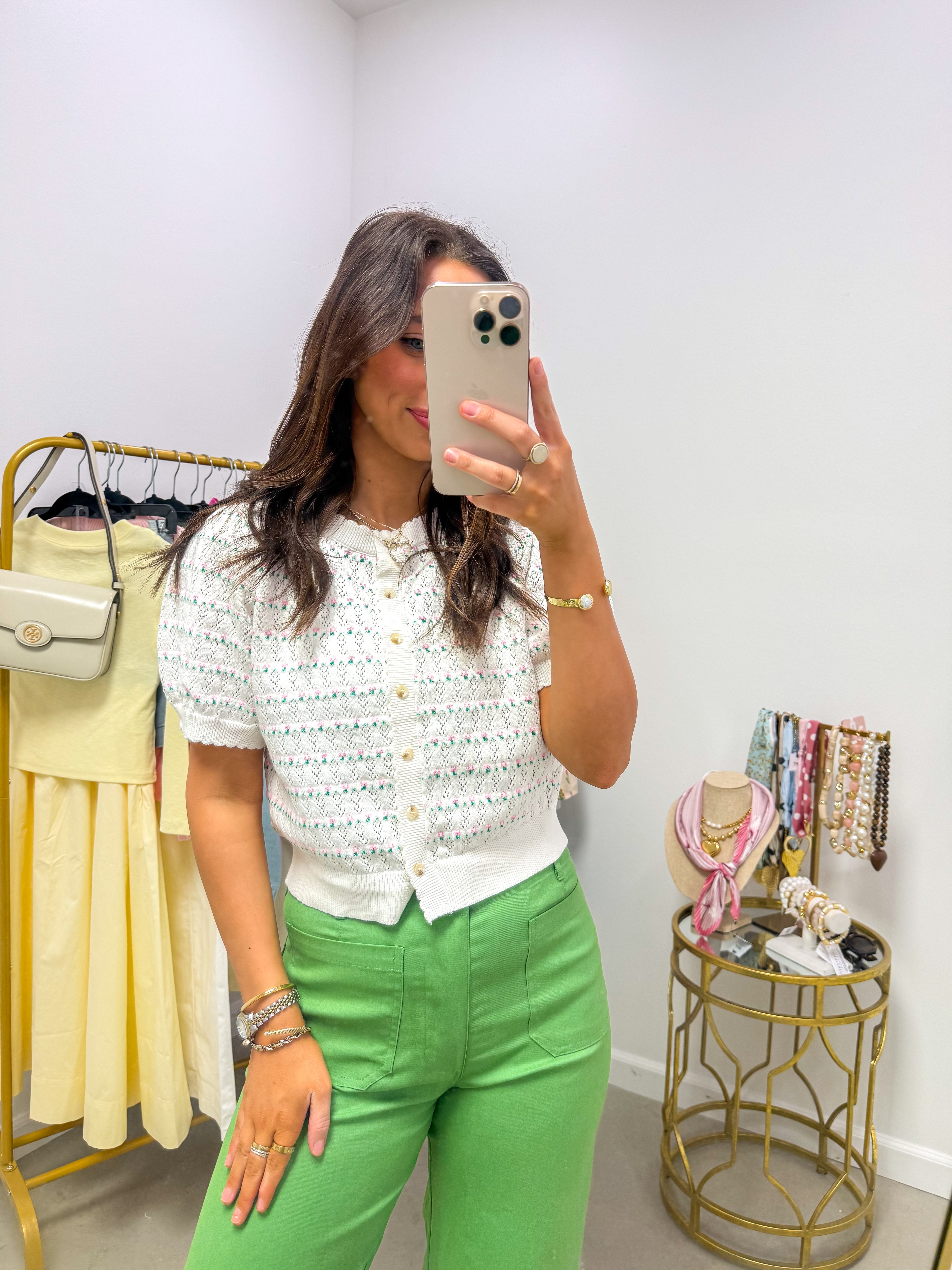 Sweet Dreams Pointelle Cardigan