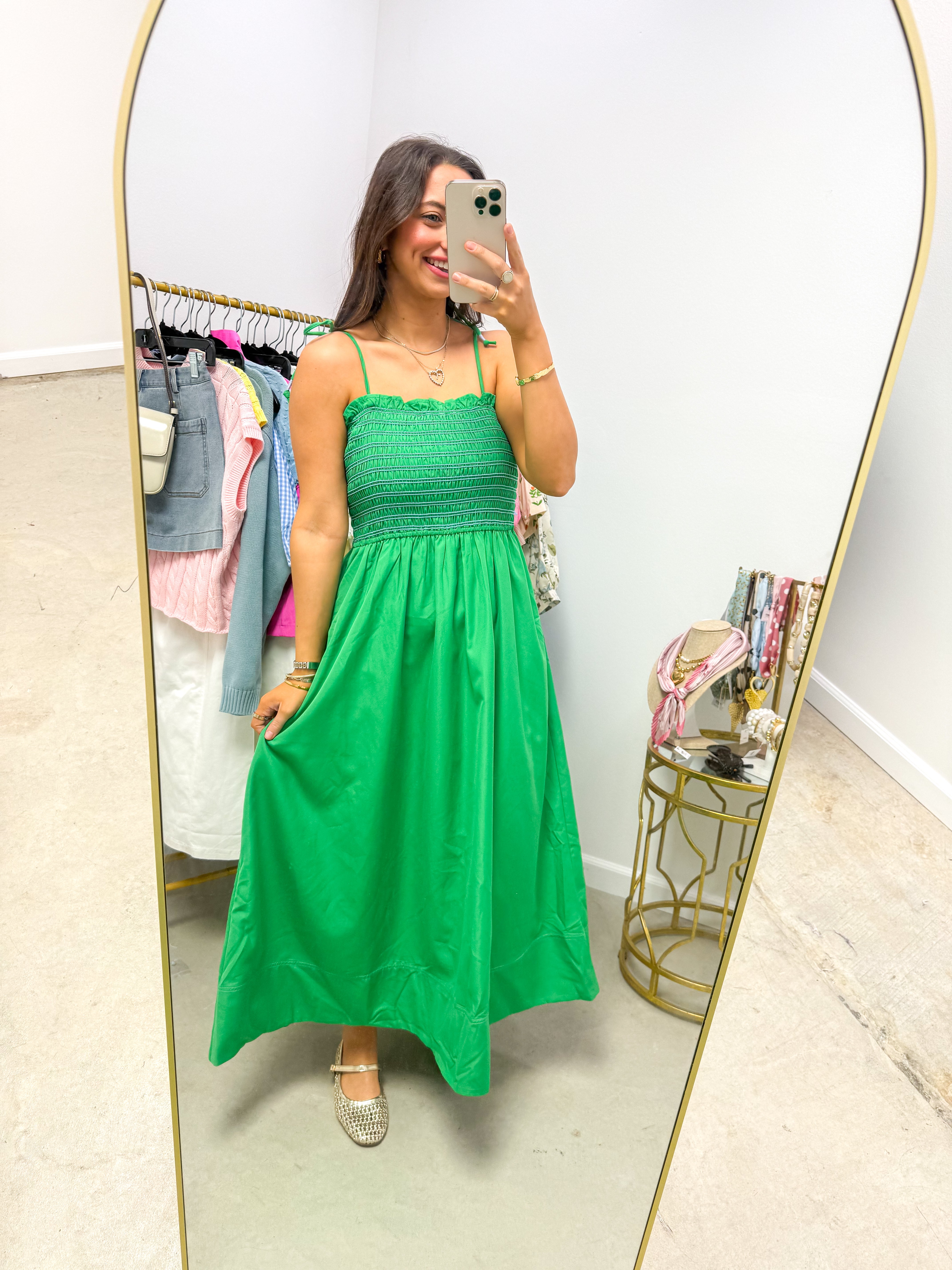 Hadley Green Dress