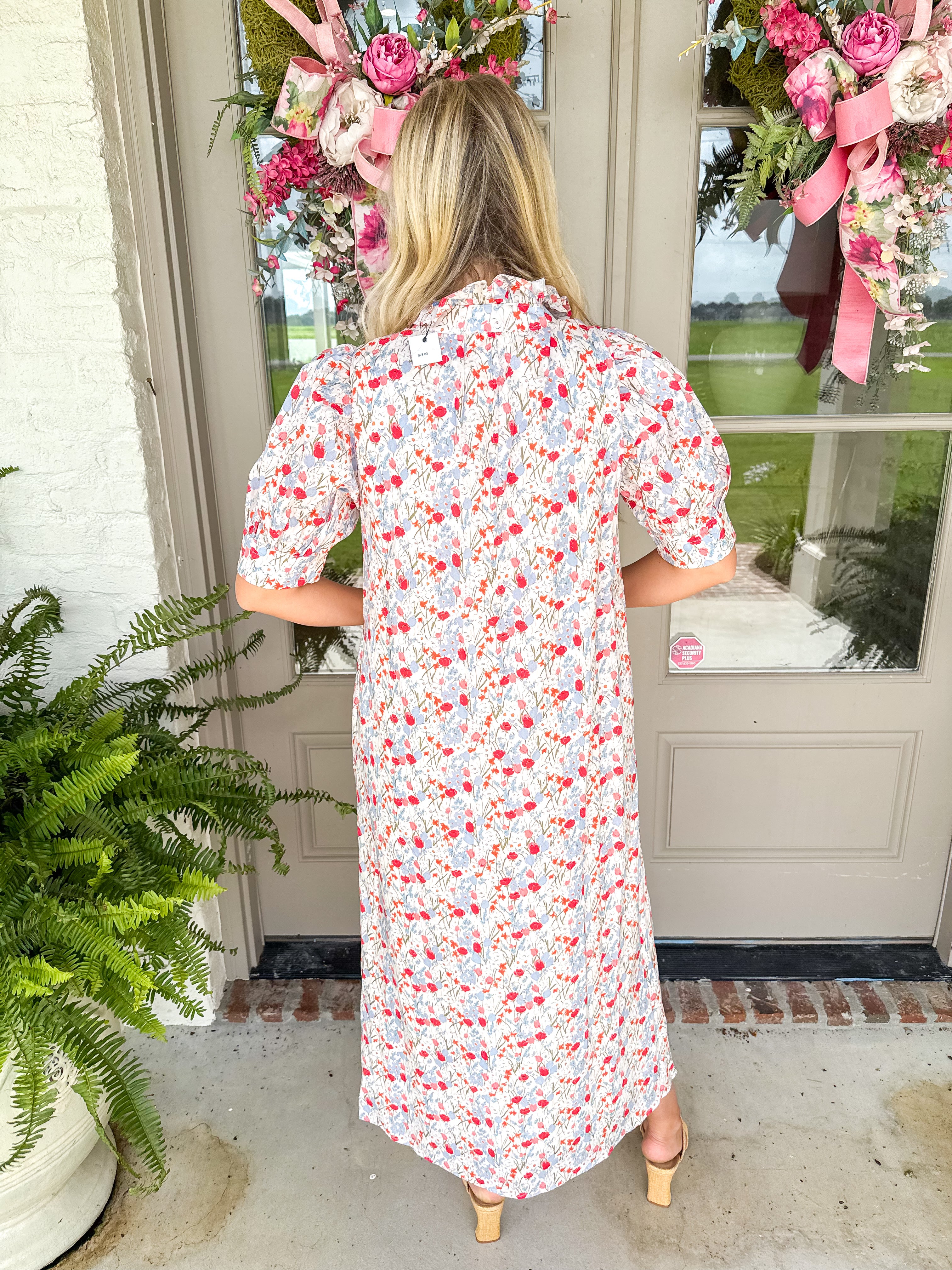Meadow Song Blue Floral Maxi