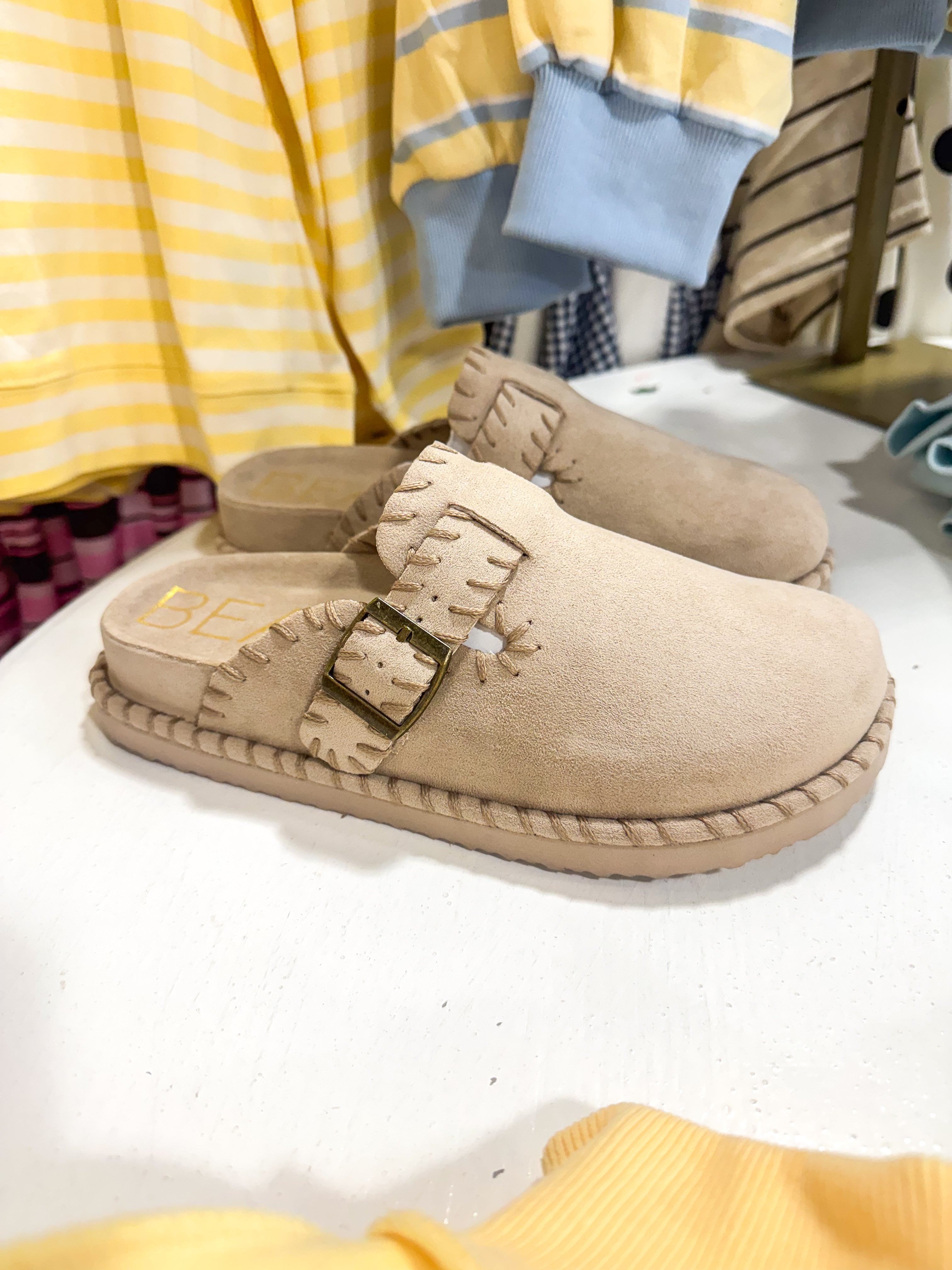 Percy Taupe Mule
