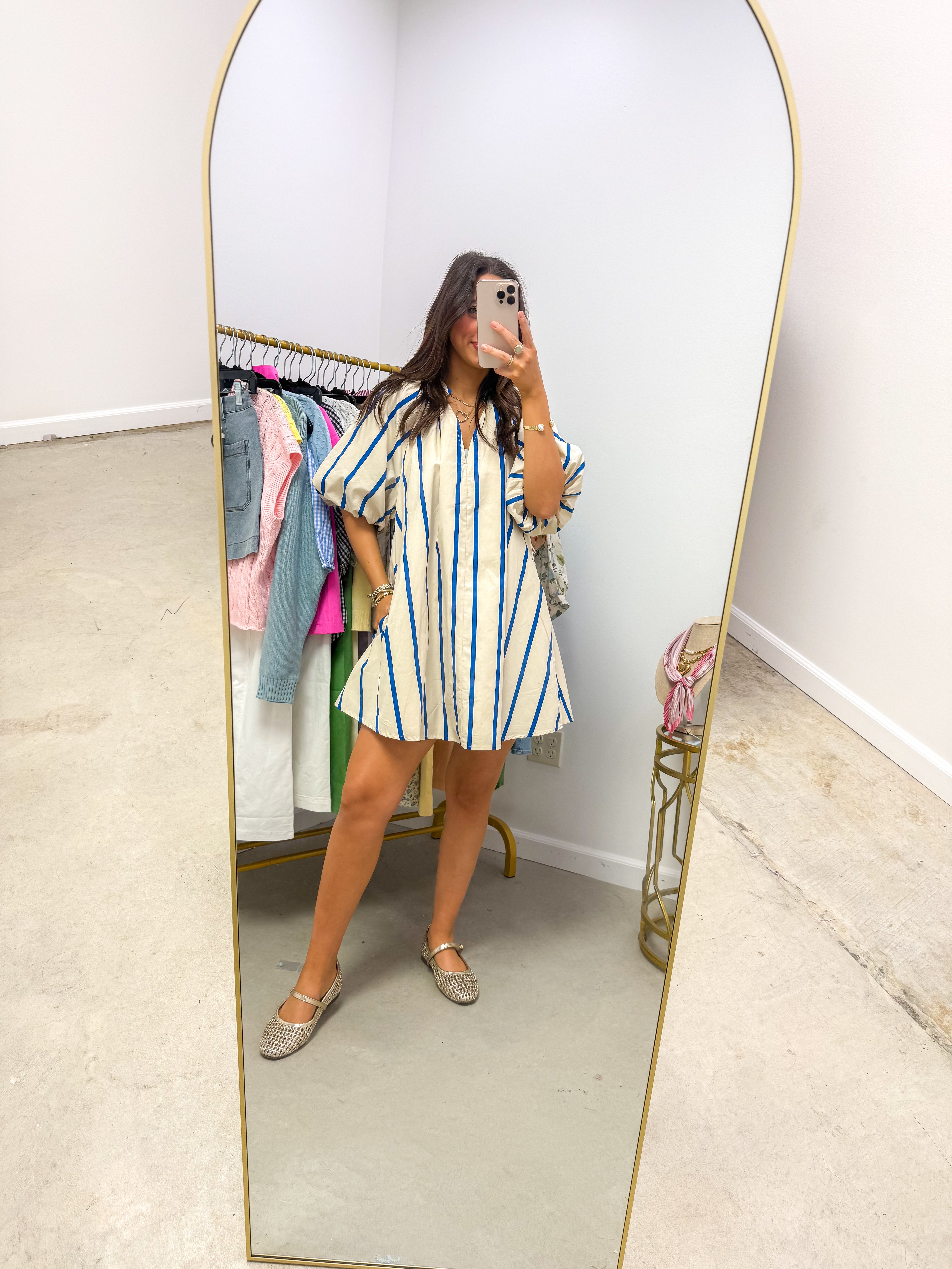 Seize The Day Royal Striped Mini