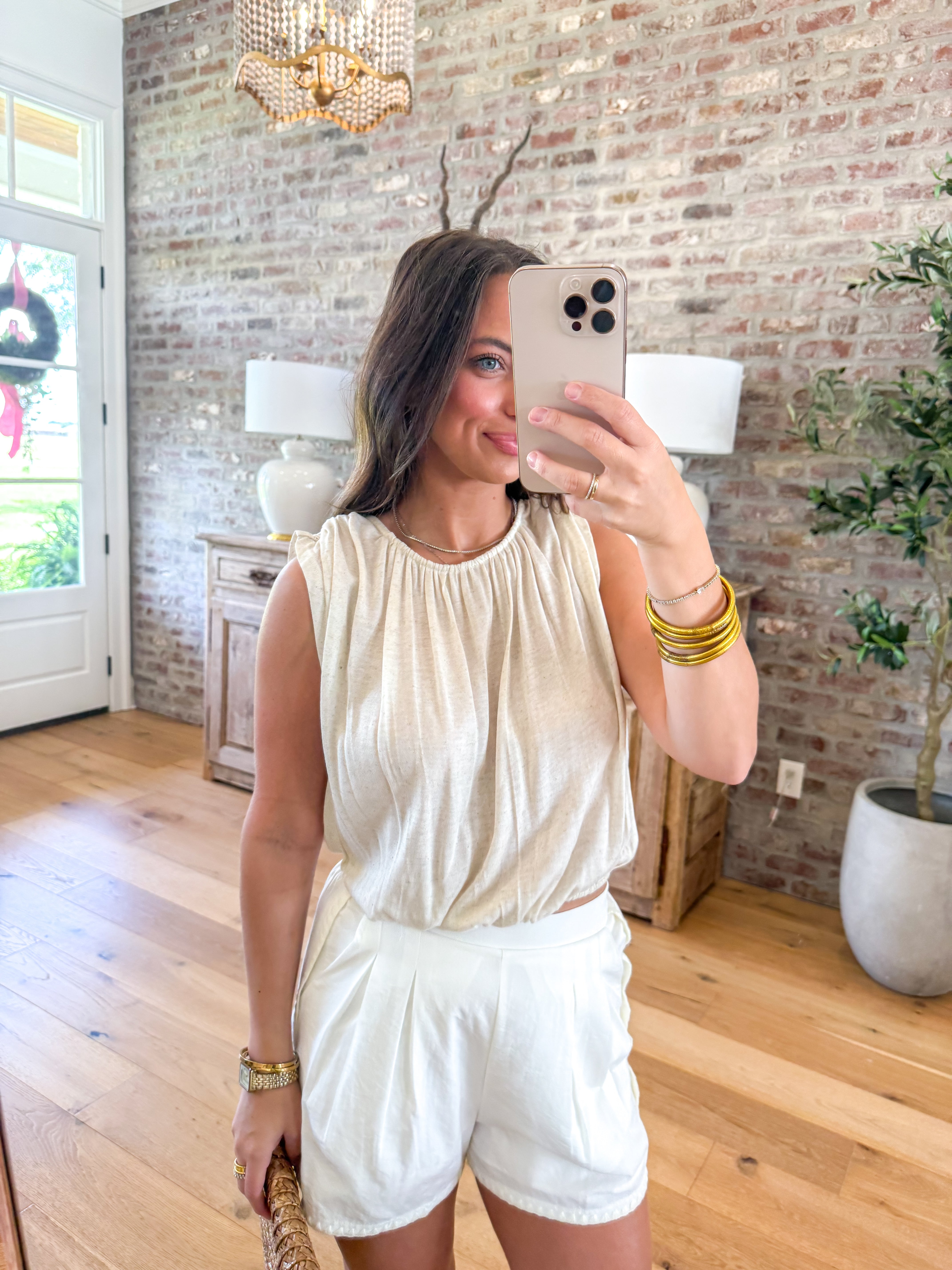 Sonora Bubble Hem Knit Top