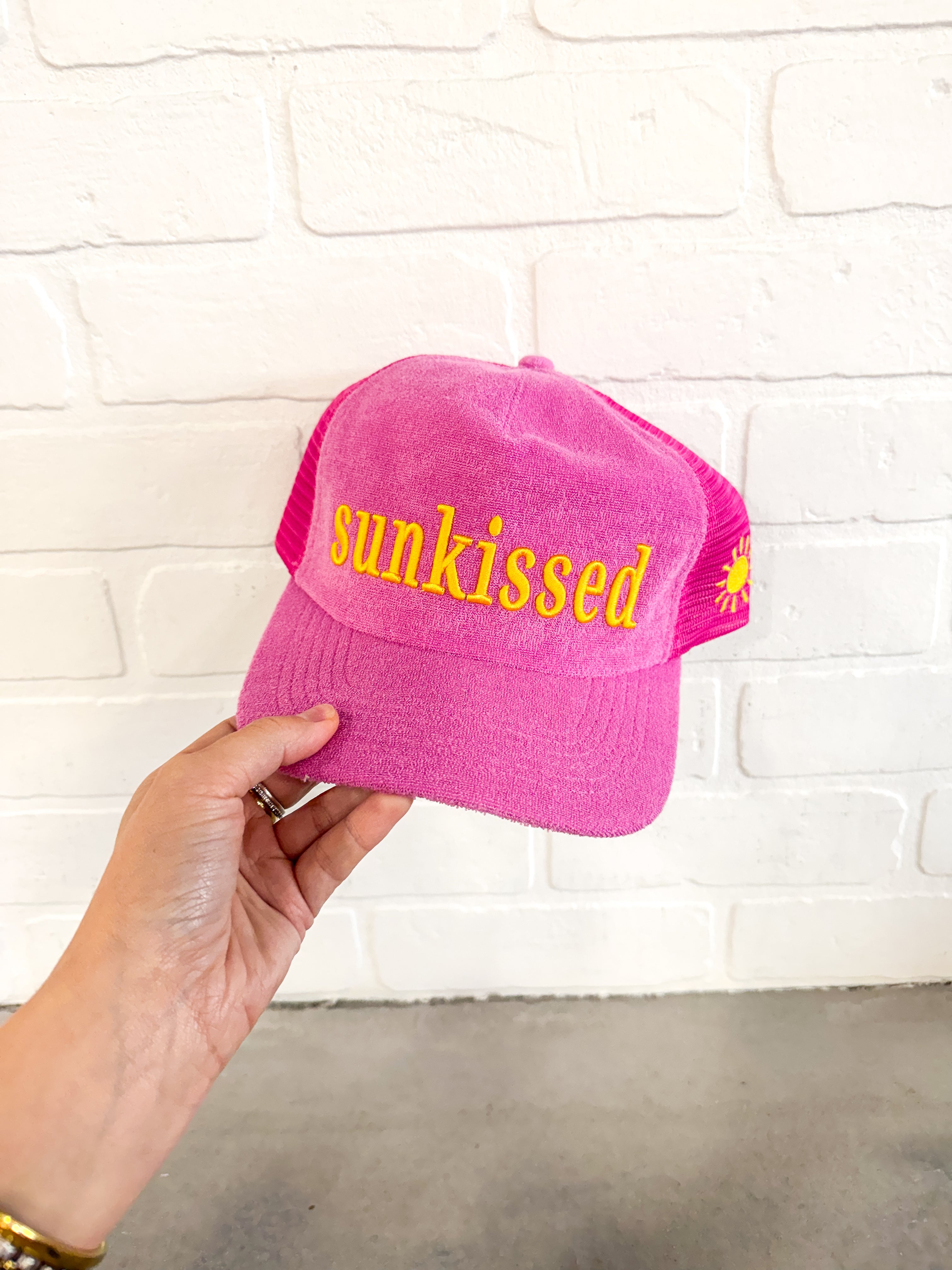 Sunkissed Corduroy Trucker Hat