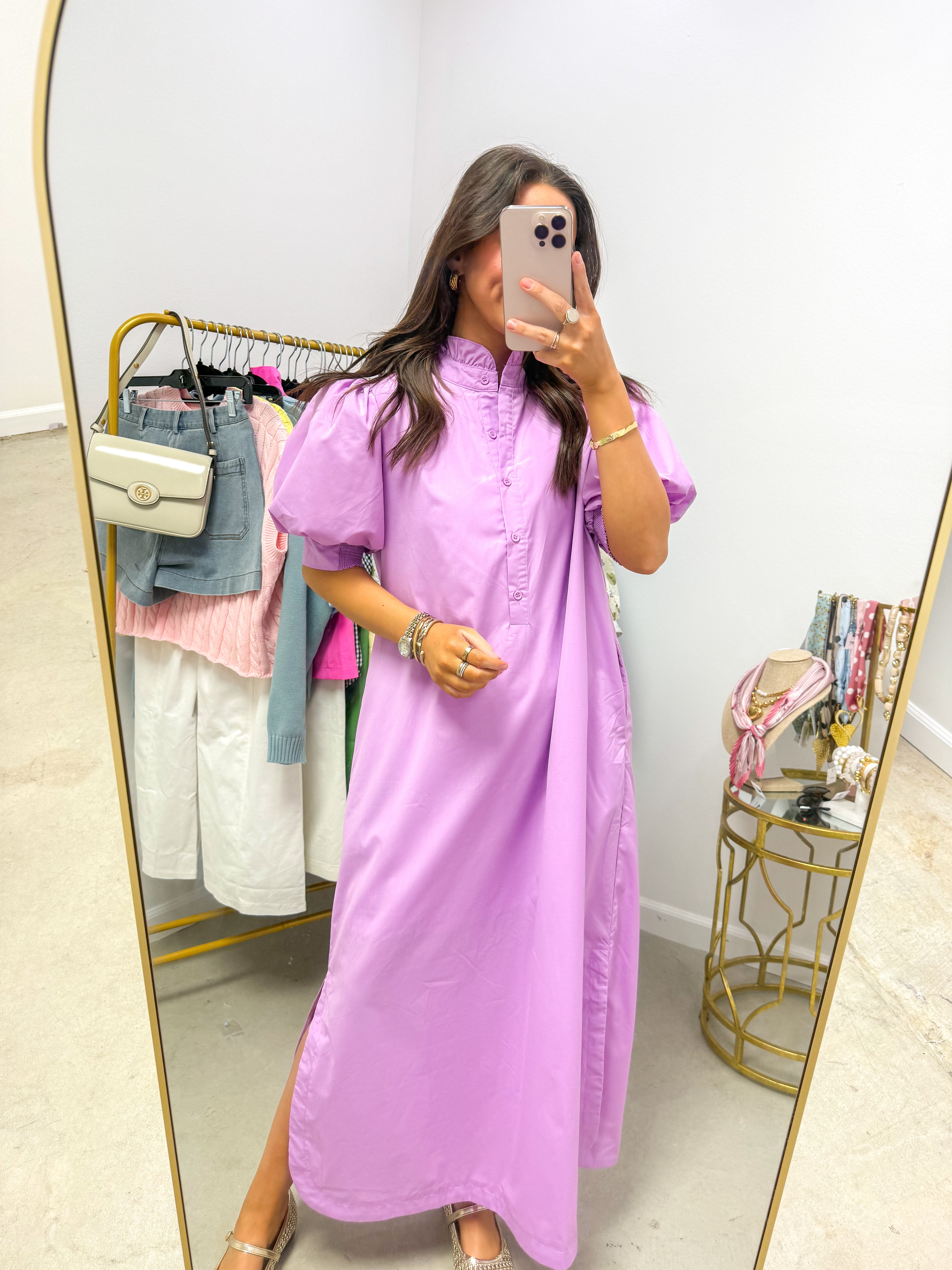 Garden Grace Lilac Midi
