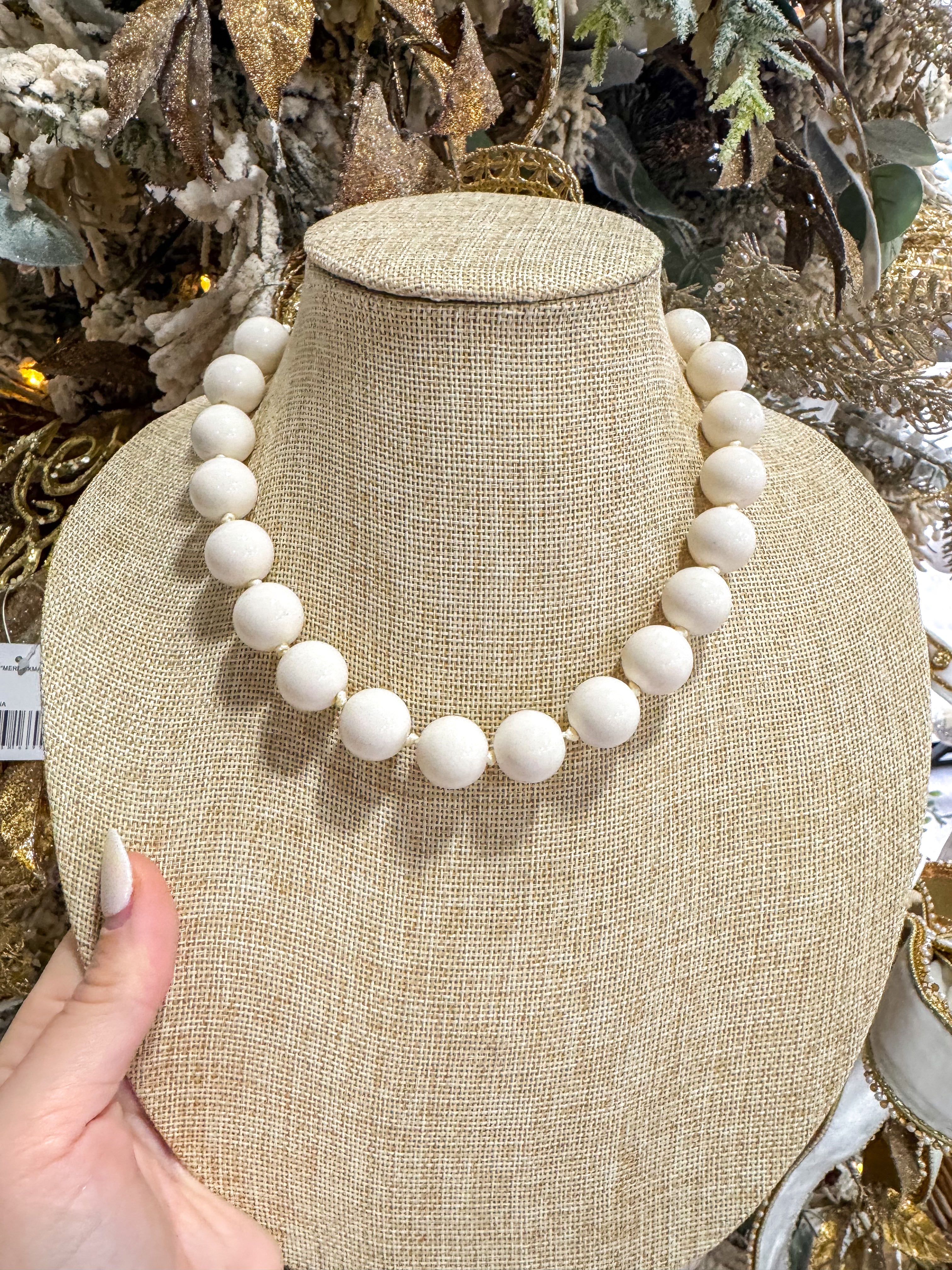 Ivory Bead Necklace