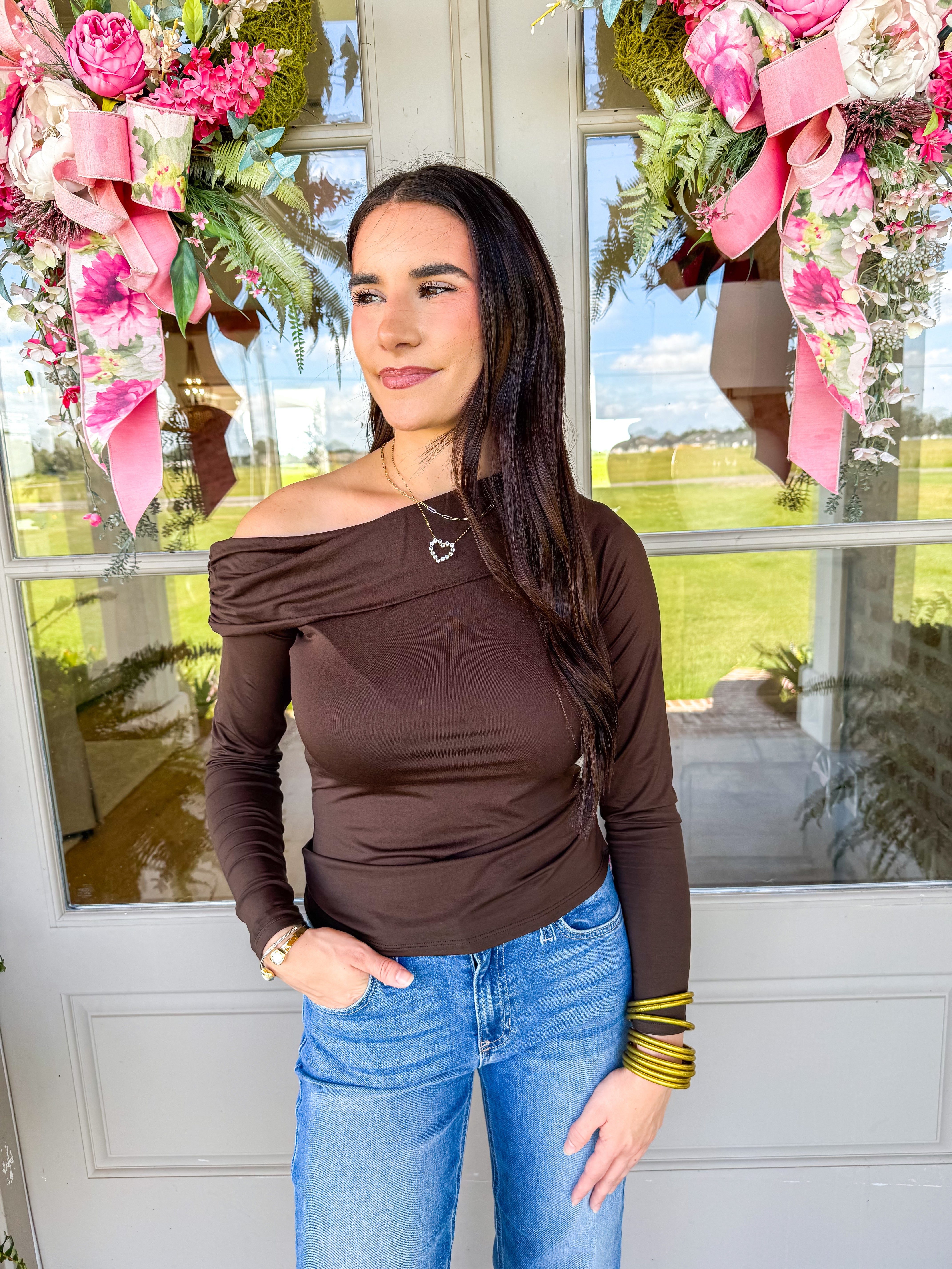 Ryder Knit Top Walnut