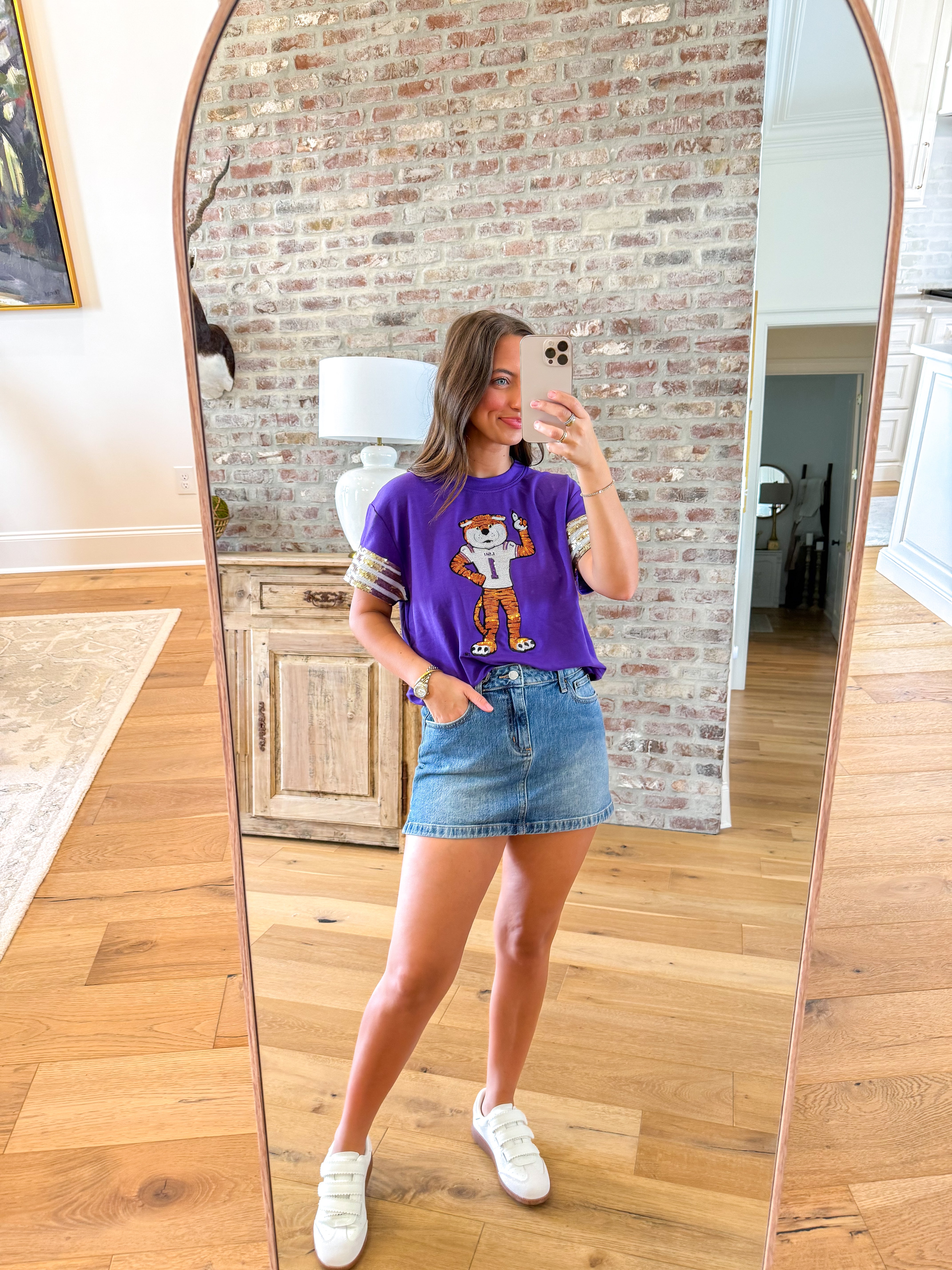 Ariana LSU Tiger Top